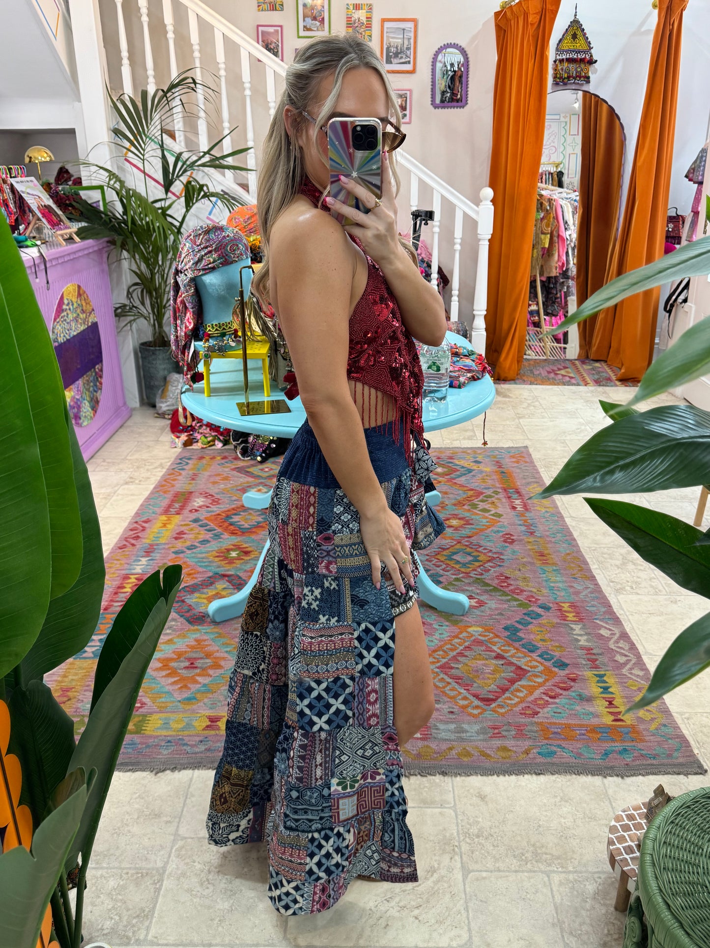 Patchwork Ibiza Skirt