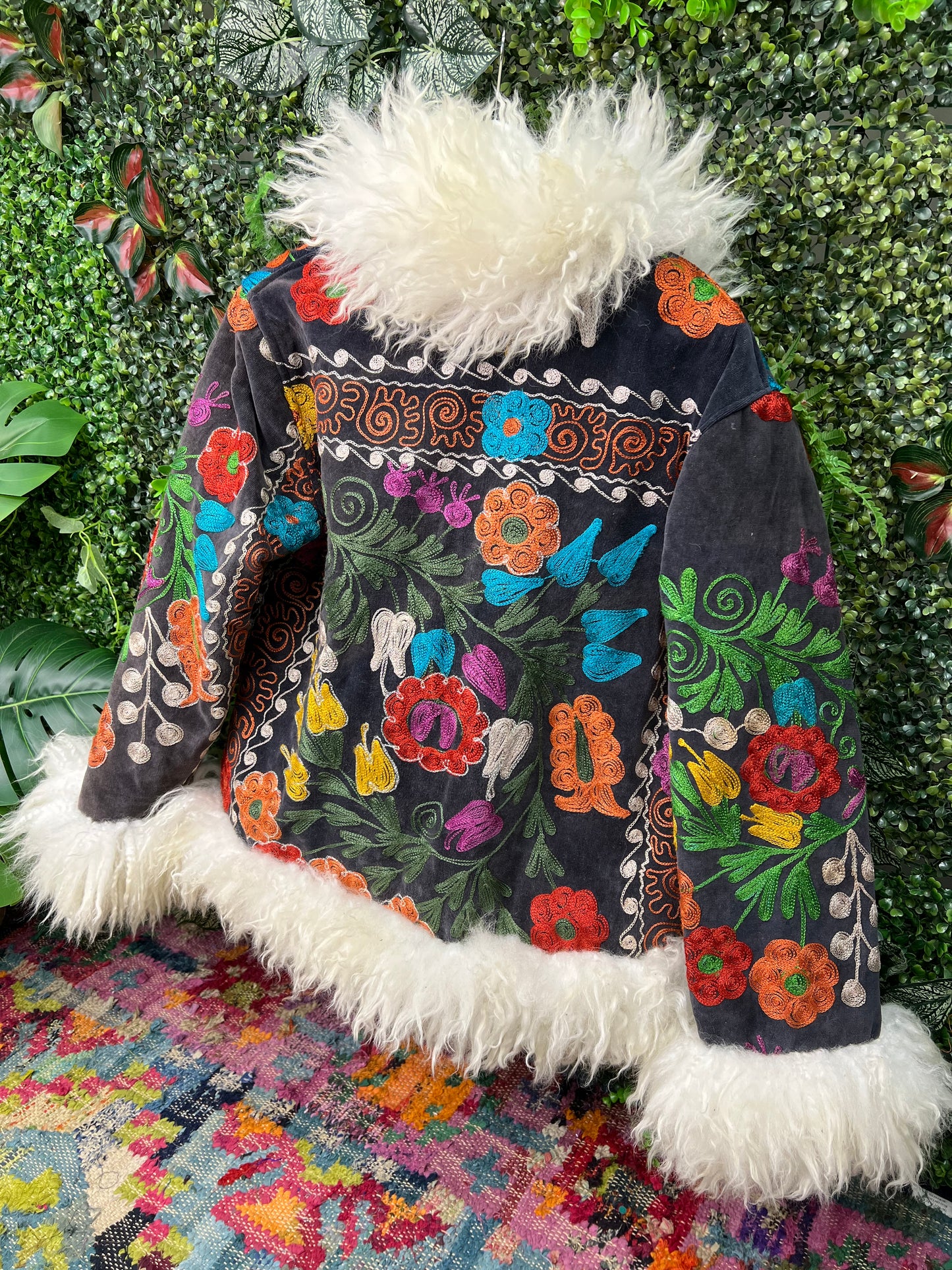 Vintage Suzani Coat UK 6-16