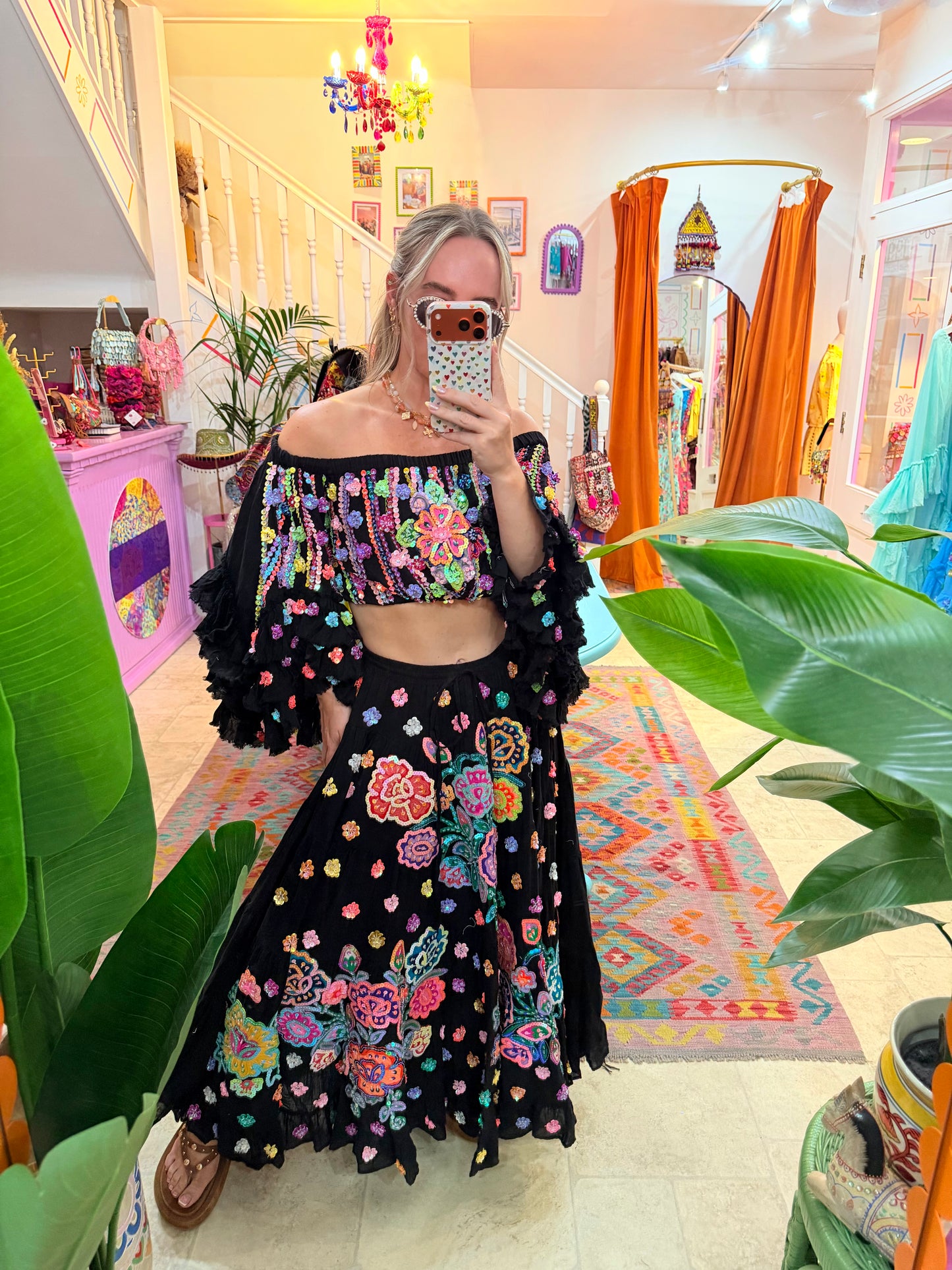 Gypsy Soul Ibiza Black Skirt