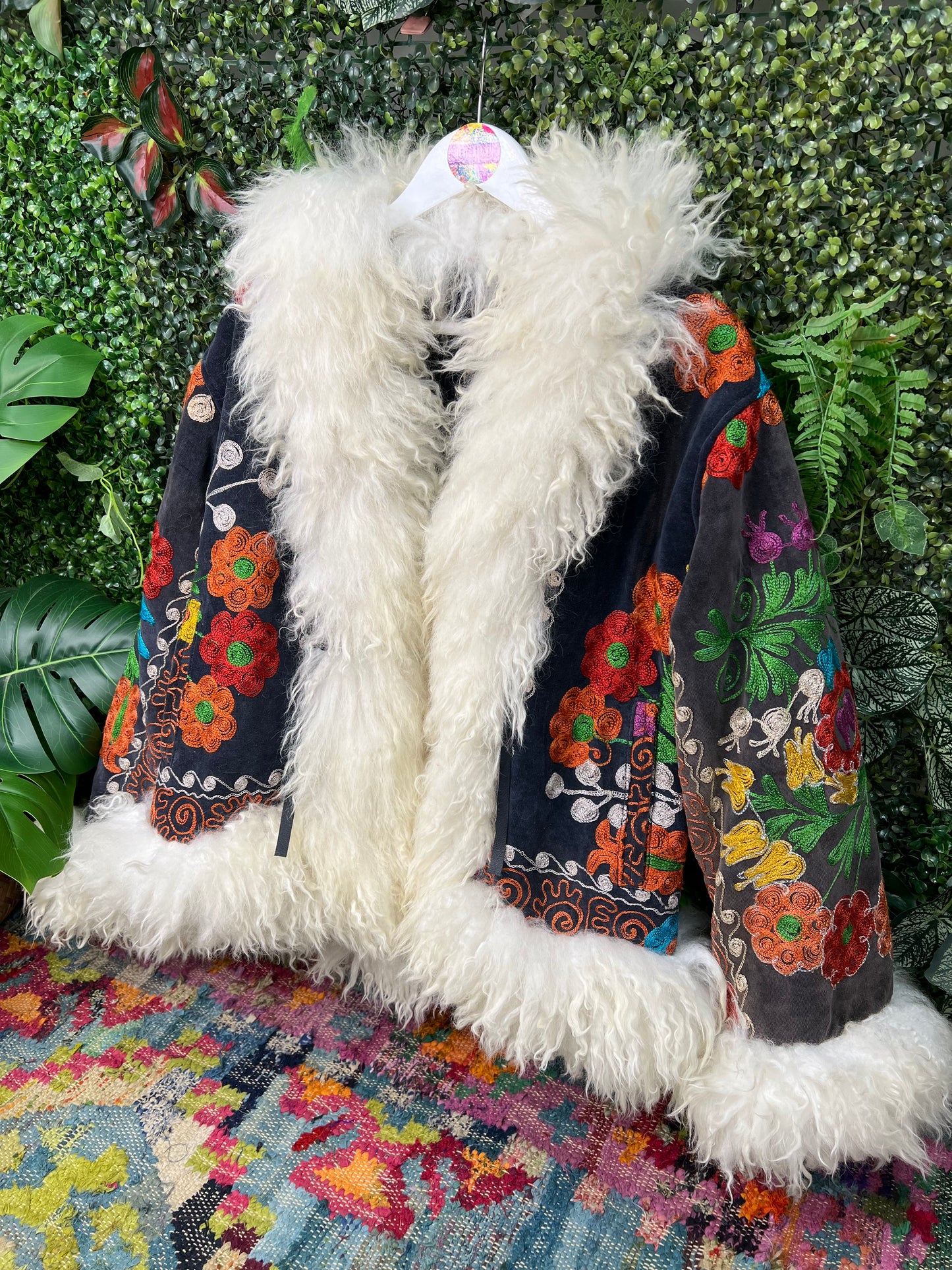 Vintage Suzani Coat UK 6-16