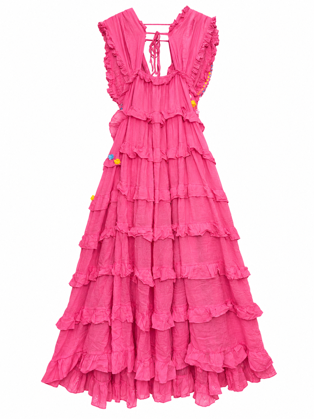 Gypsy Soul Maxi Dress in Pink