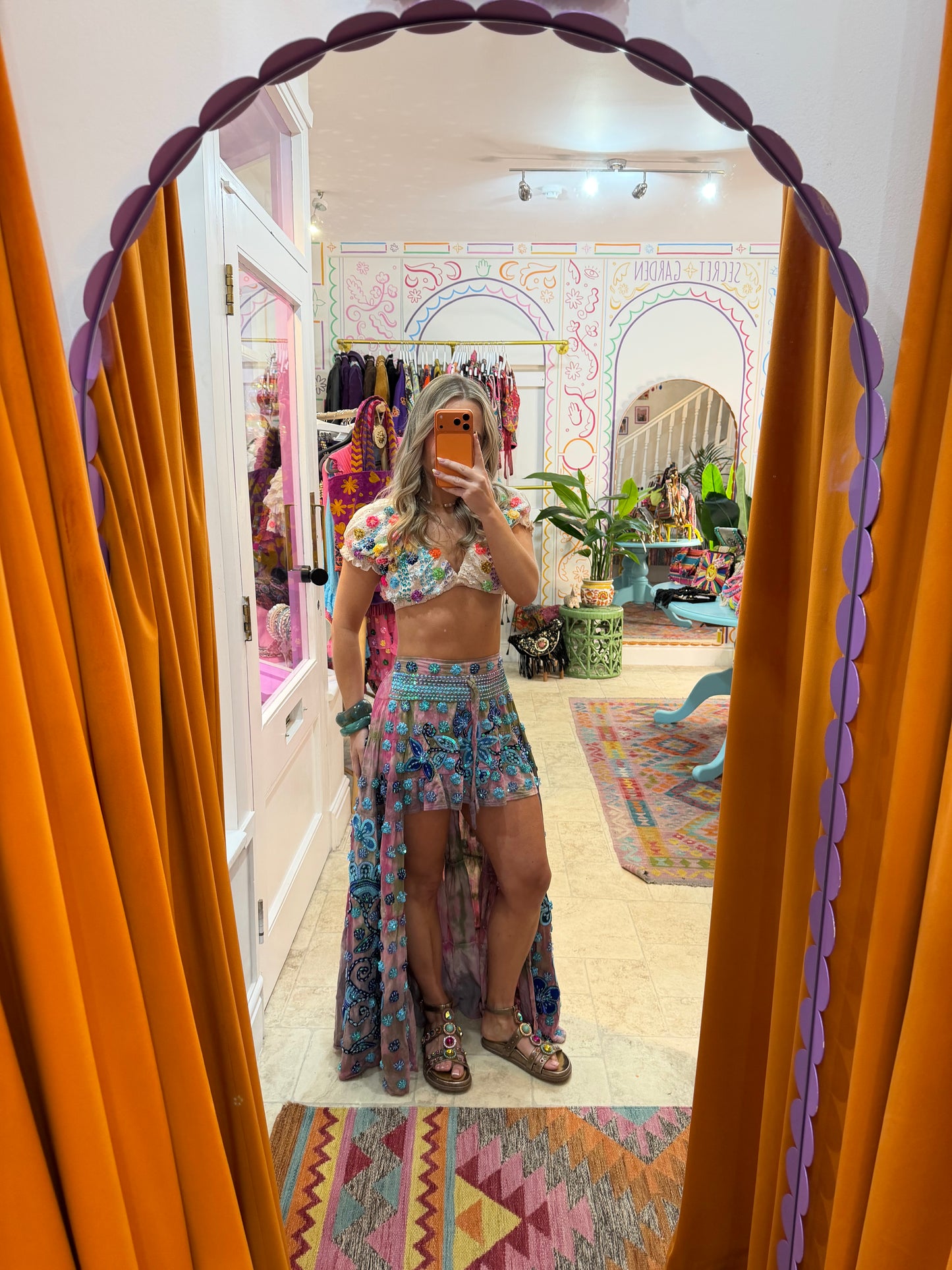 Gypsy Soul Ibiza Tie Dye Skirt