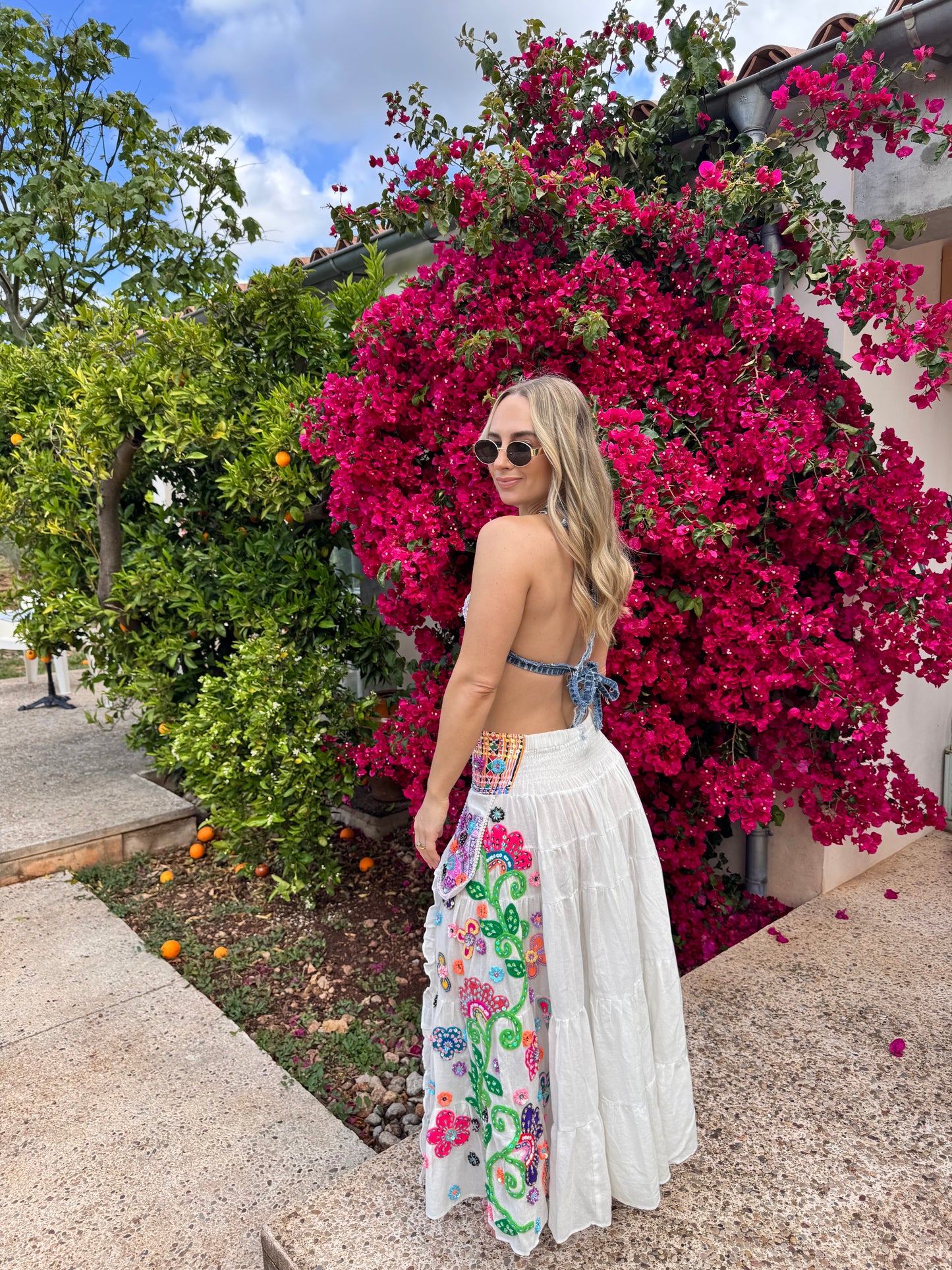 Gypsy Soul Ibiza Skirt White - 3