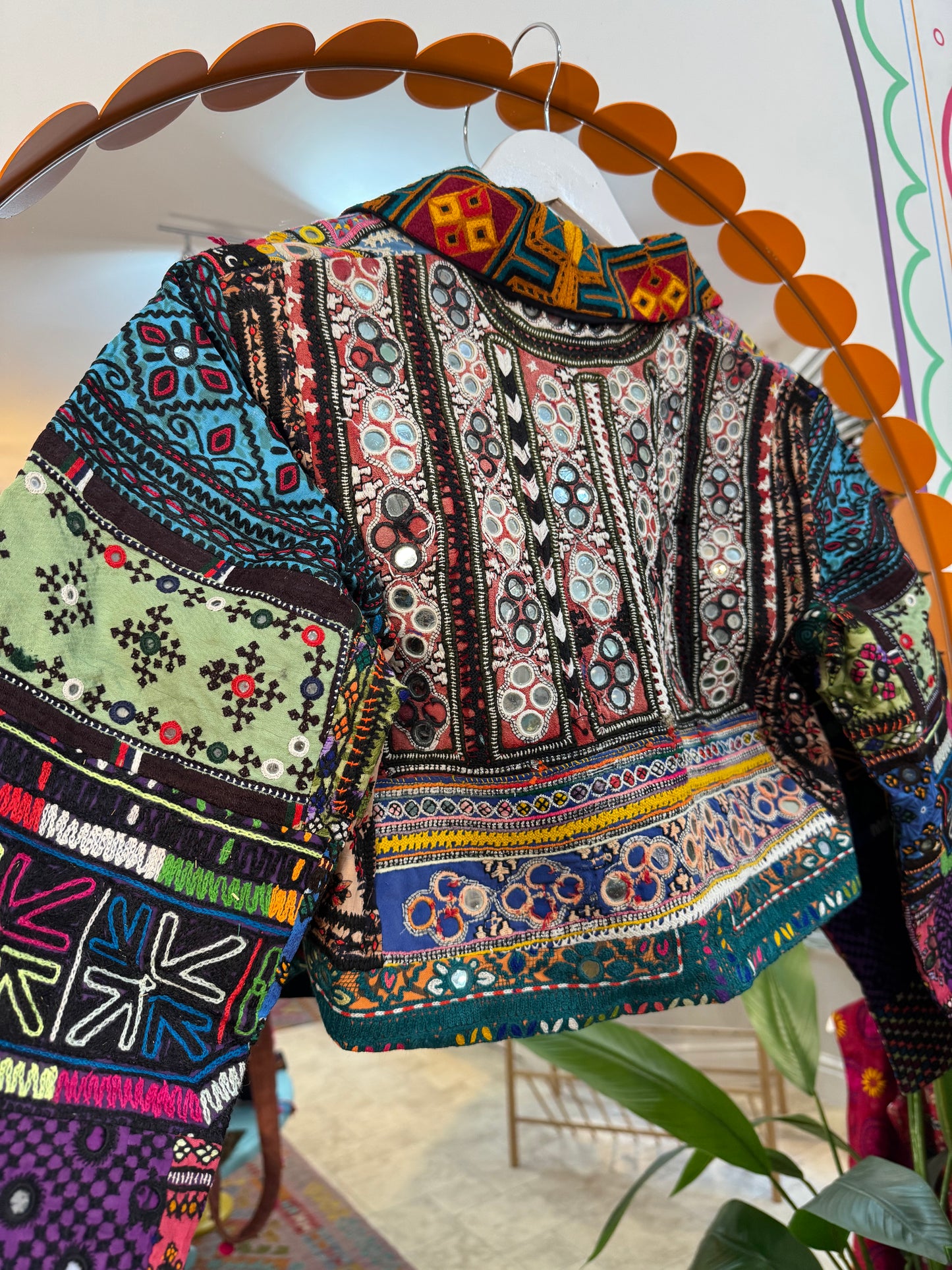 Jaipur Cropped Jacket SIZE UK 6-12