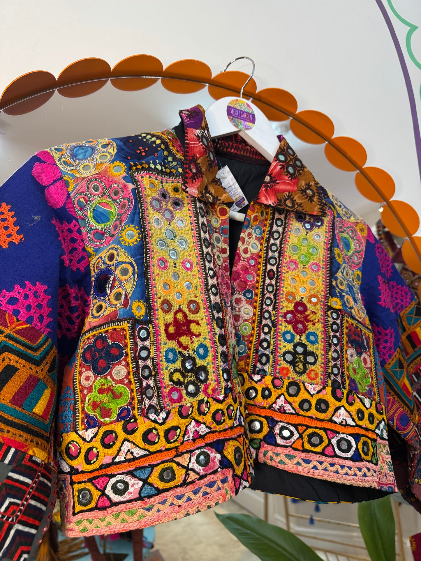 Jaipur Cropped Jacket SIZE UK 10-14