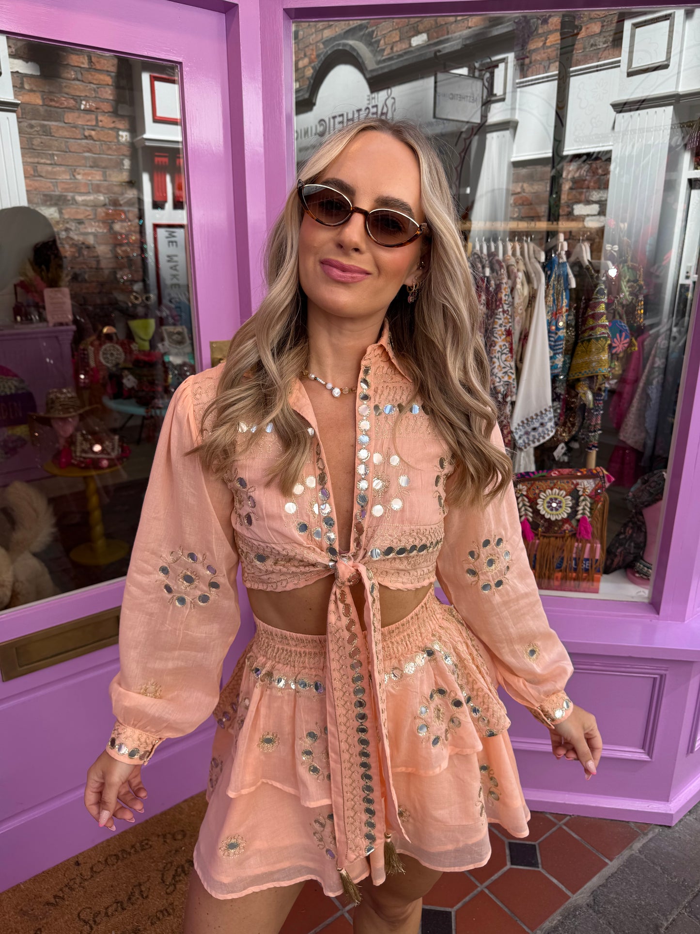 Peach Co ord