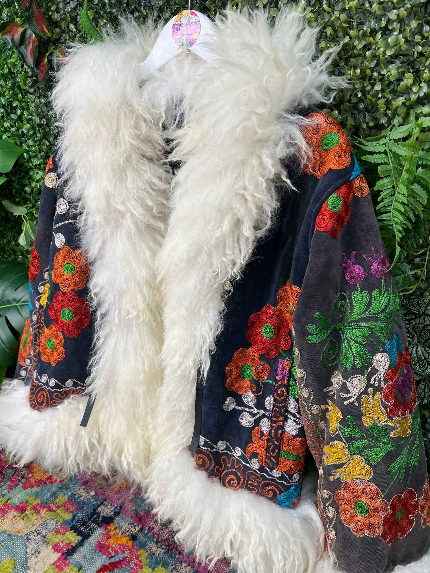 Vintage Suzani Coat UK 6-16