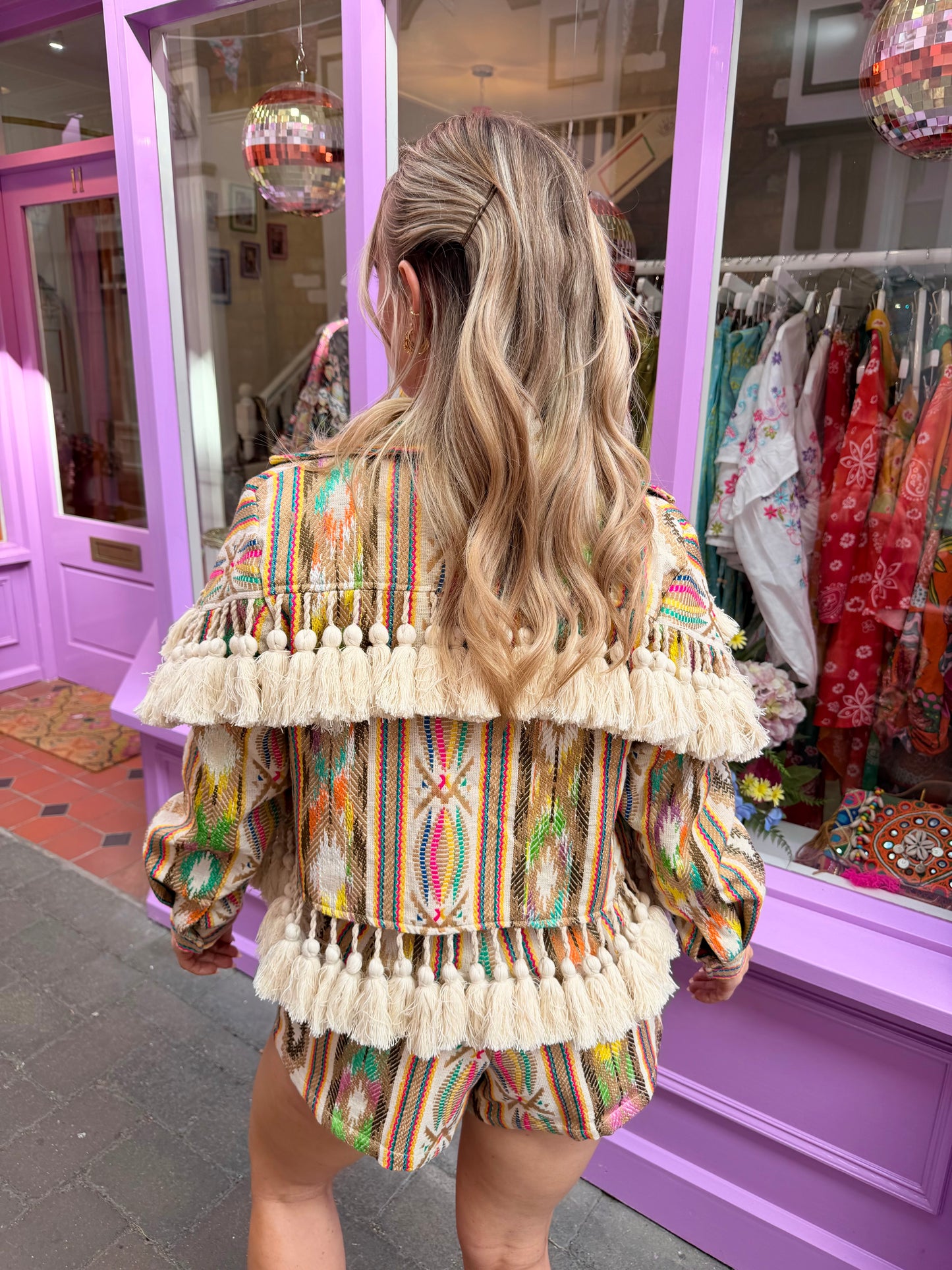 Aztec Lima Cream Jacket