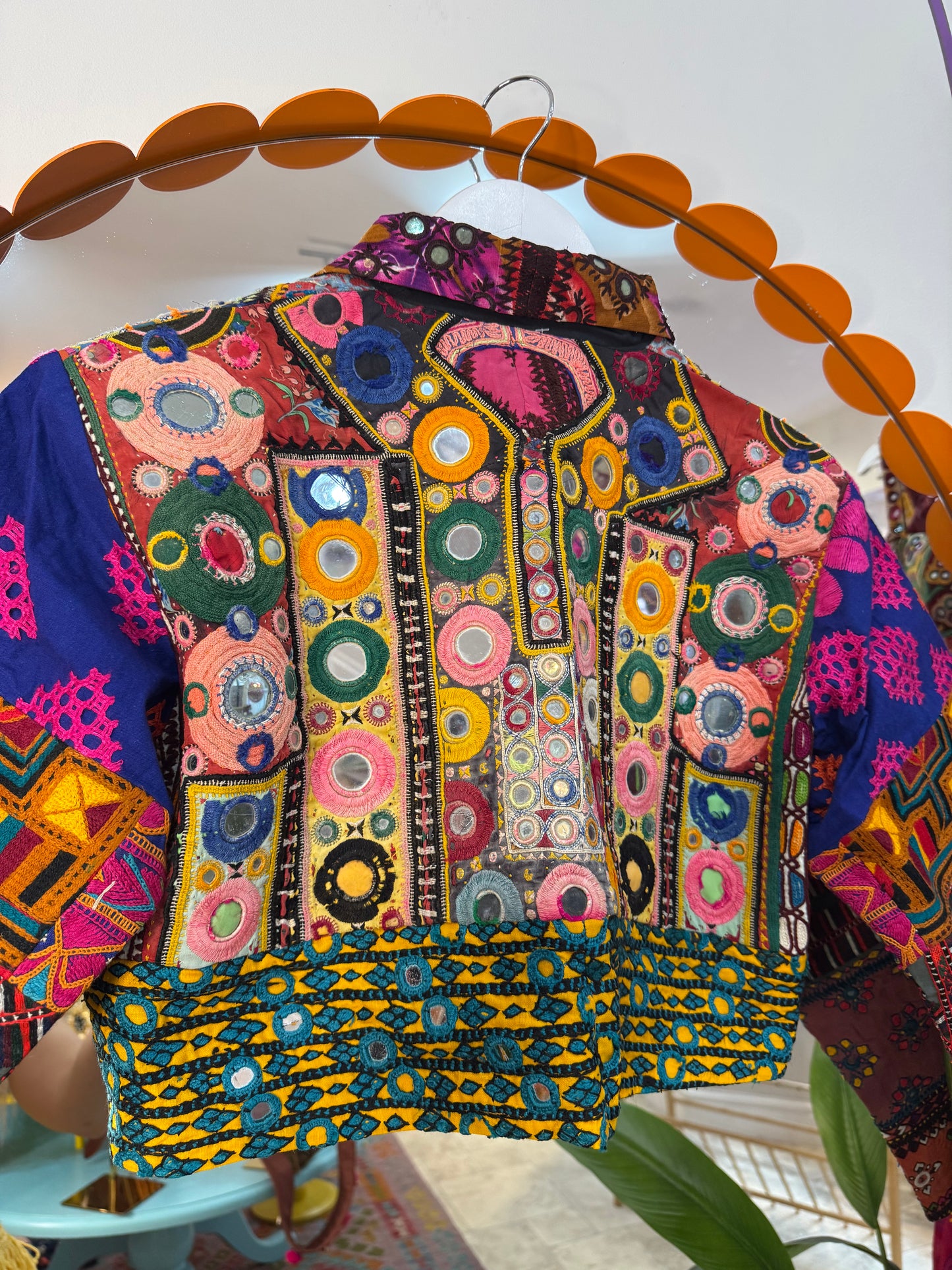 Jaipur Cropped Jacket SIZE UK 10-14