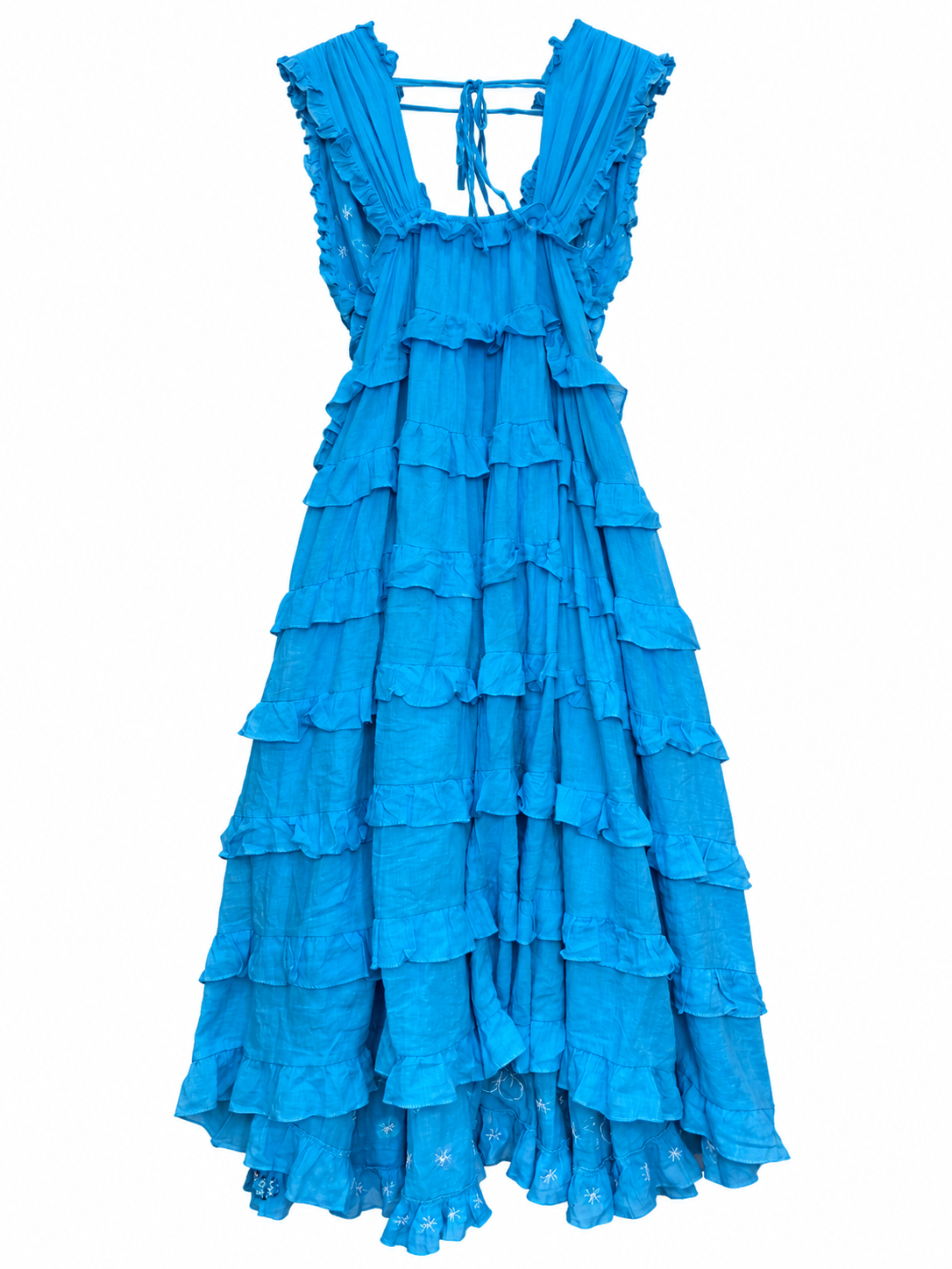 Gypsy Soul Maxi Dress in Blue