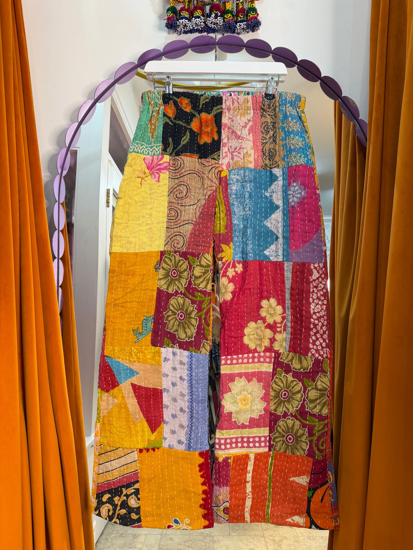 Blanket Kantha Trousers - 14 - UK 14