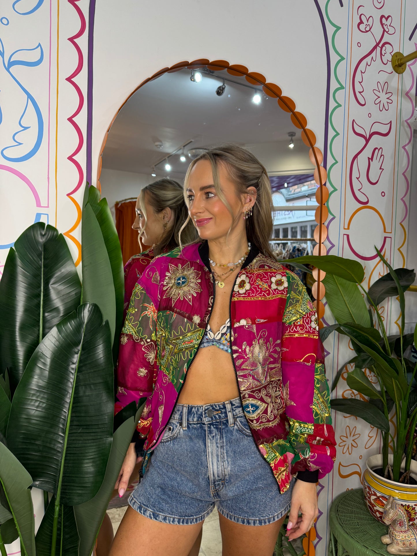 Vintage Oversized Bomber