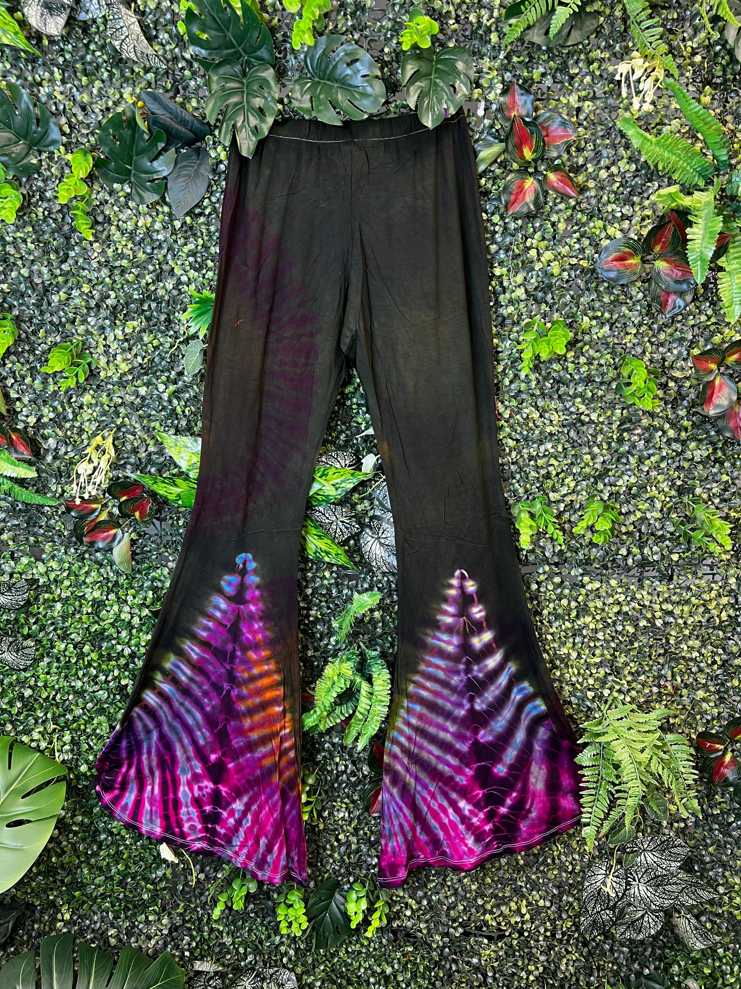 Tie Dye Flare - Green 4