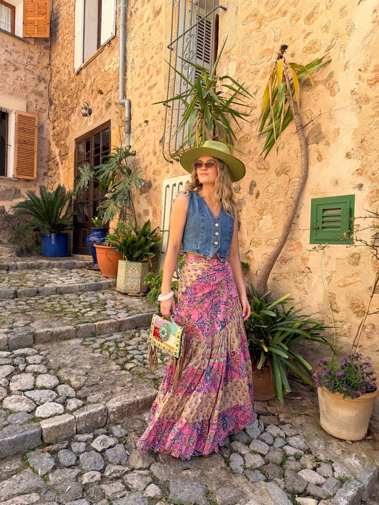 Frida Maxi Wrap Skirt