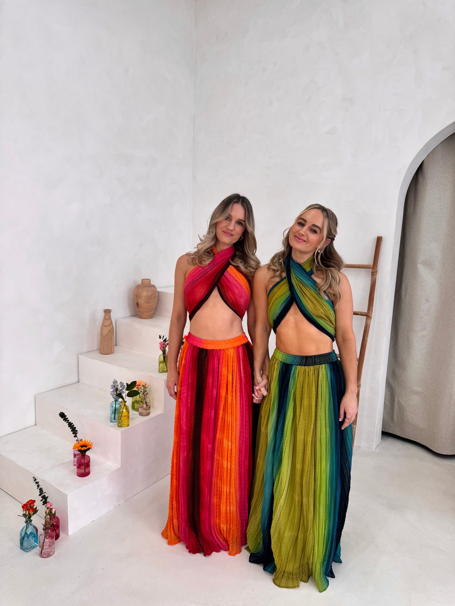 Aurora Top & Maxi Skirt Set