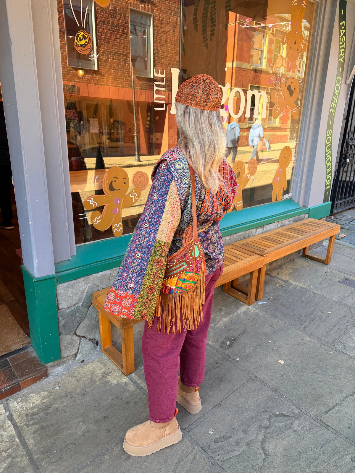 Bagru Kimono Jacket