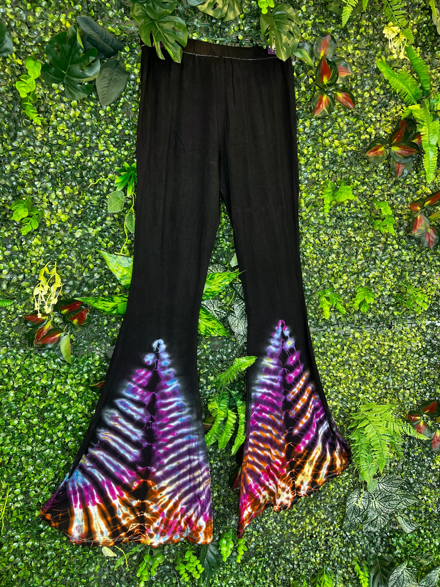 Tie Dye Flare - Black 12