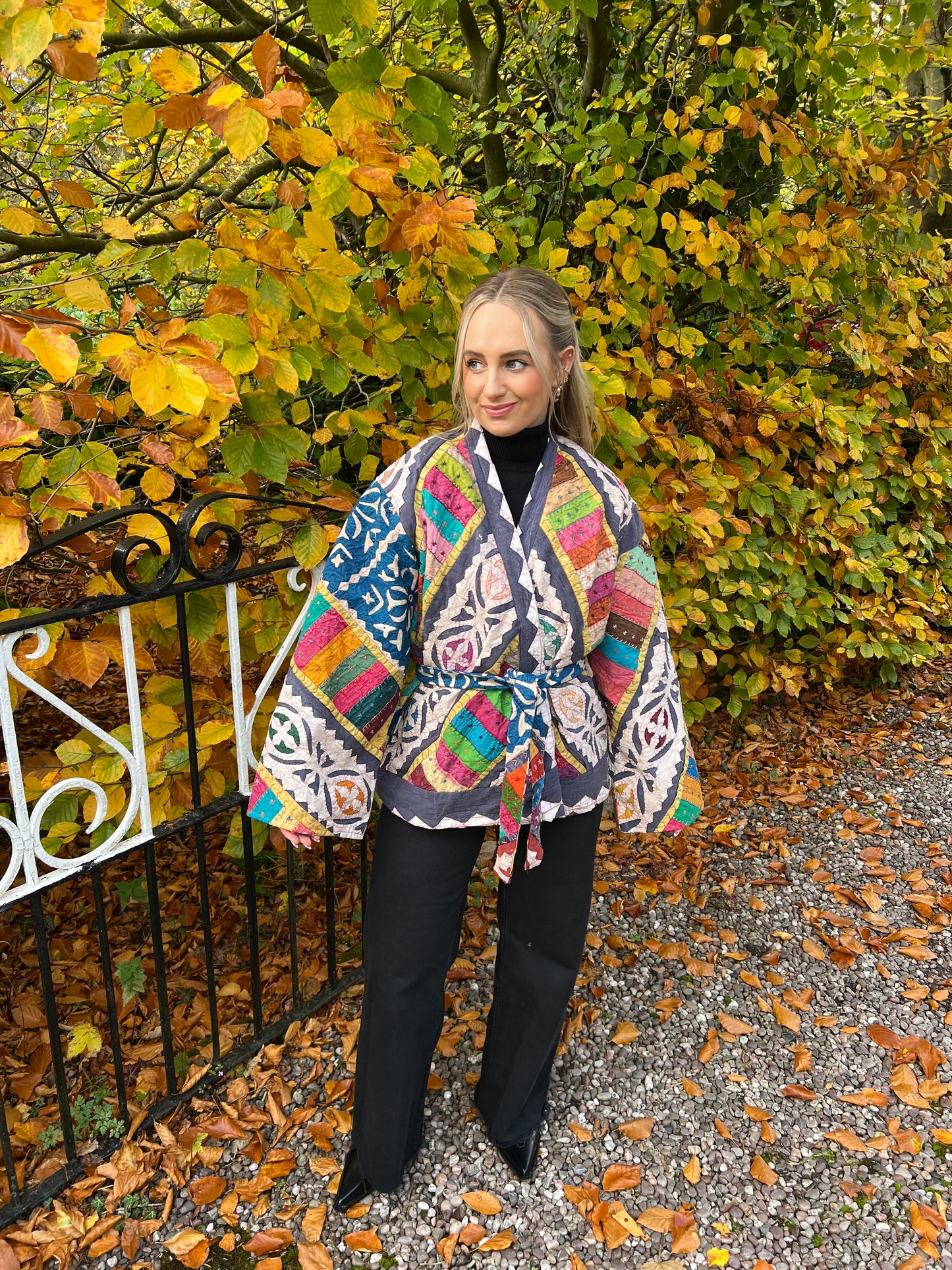 Kantha Tie Jacket