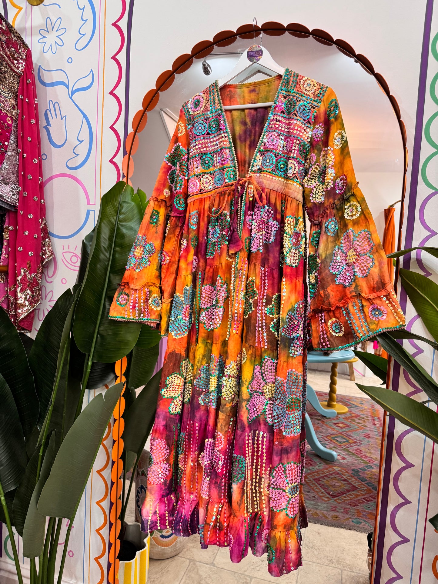 Gypsy Soul Maxi Kimono Ruffle Jacket - 2