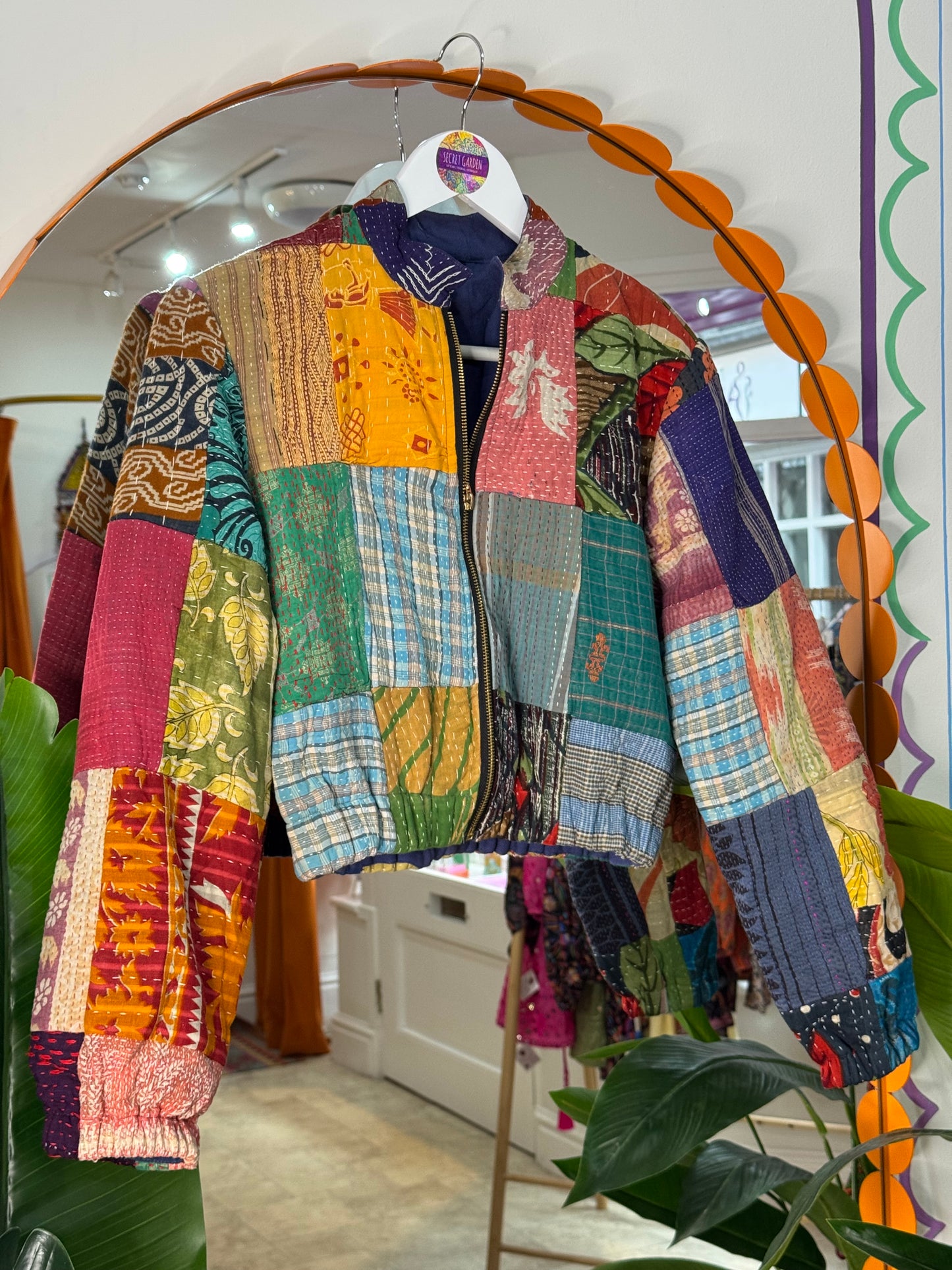 Blanket Kantha Bomber - 5