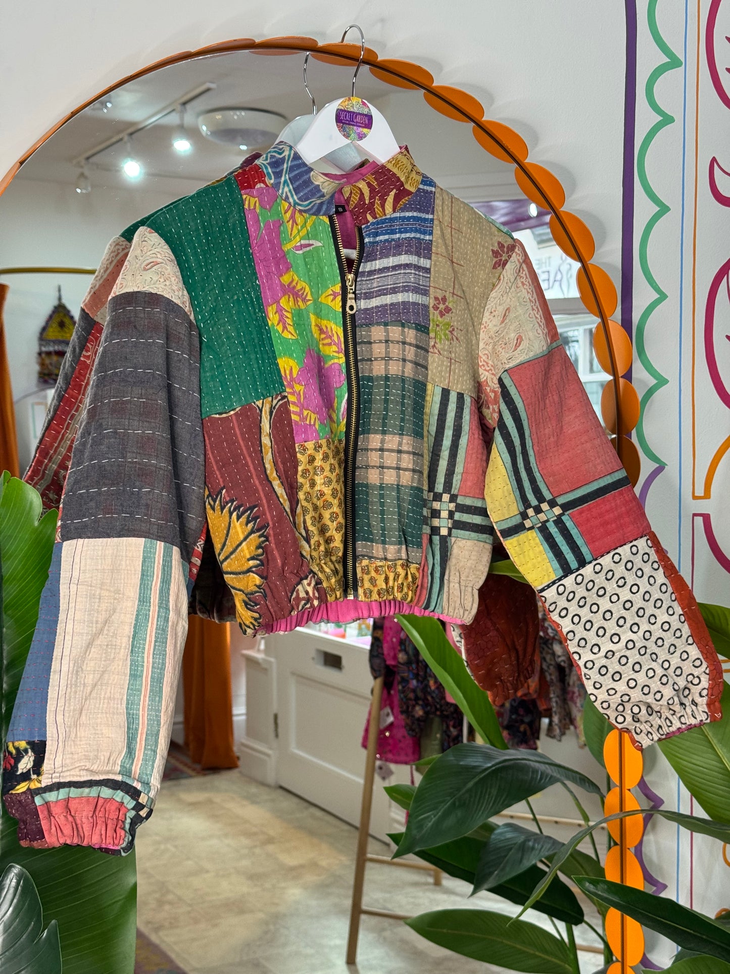Blanket Kantha Bomber - 4