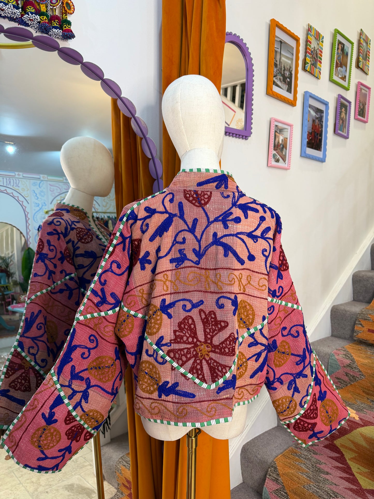 Blanket Kantha Jacket