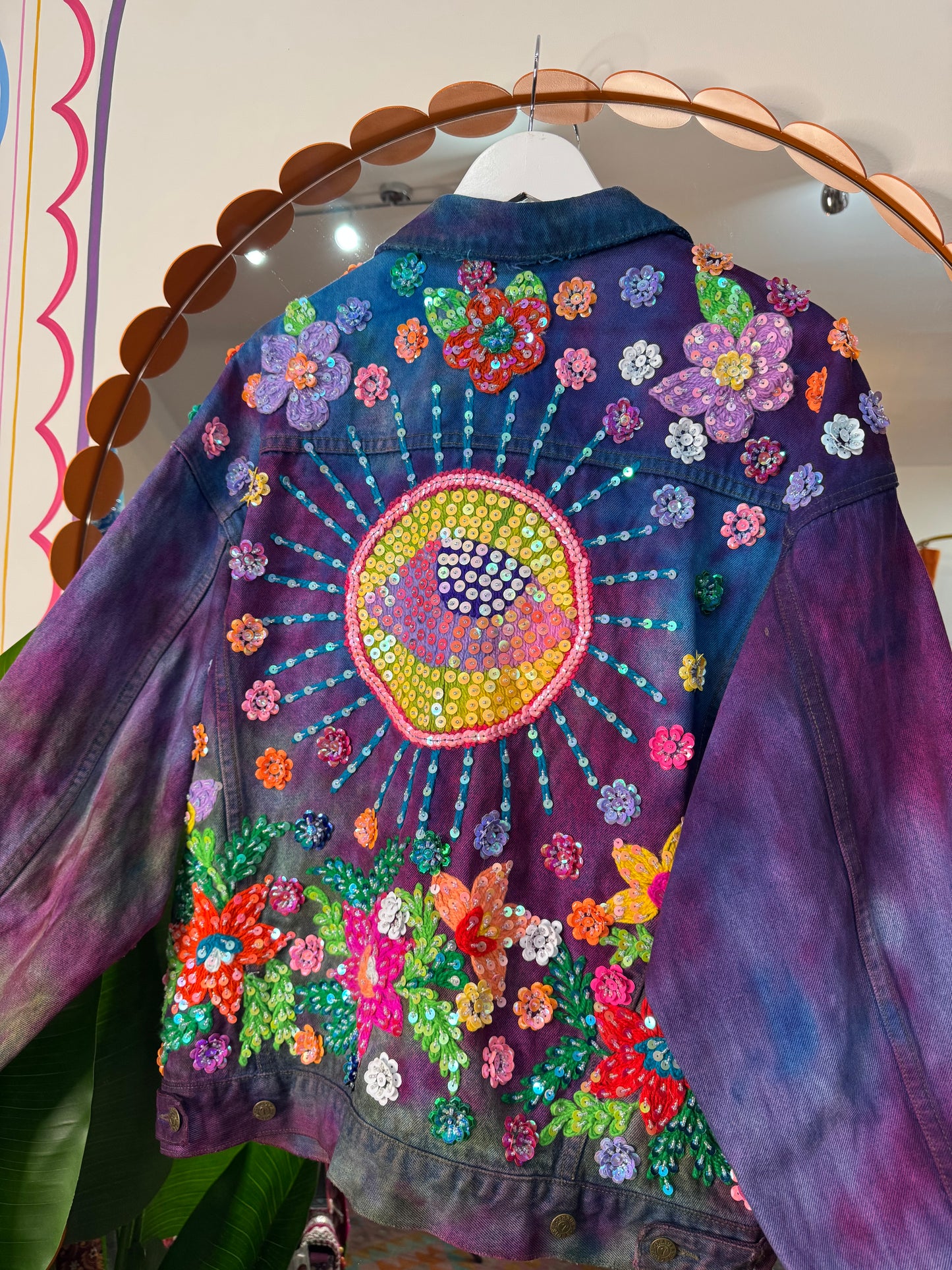 Gypsy Soul Denim Tie Dye Jacket - 7