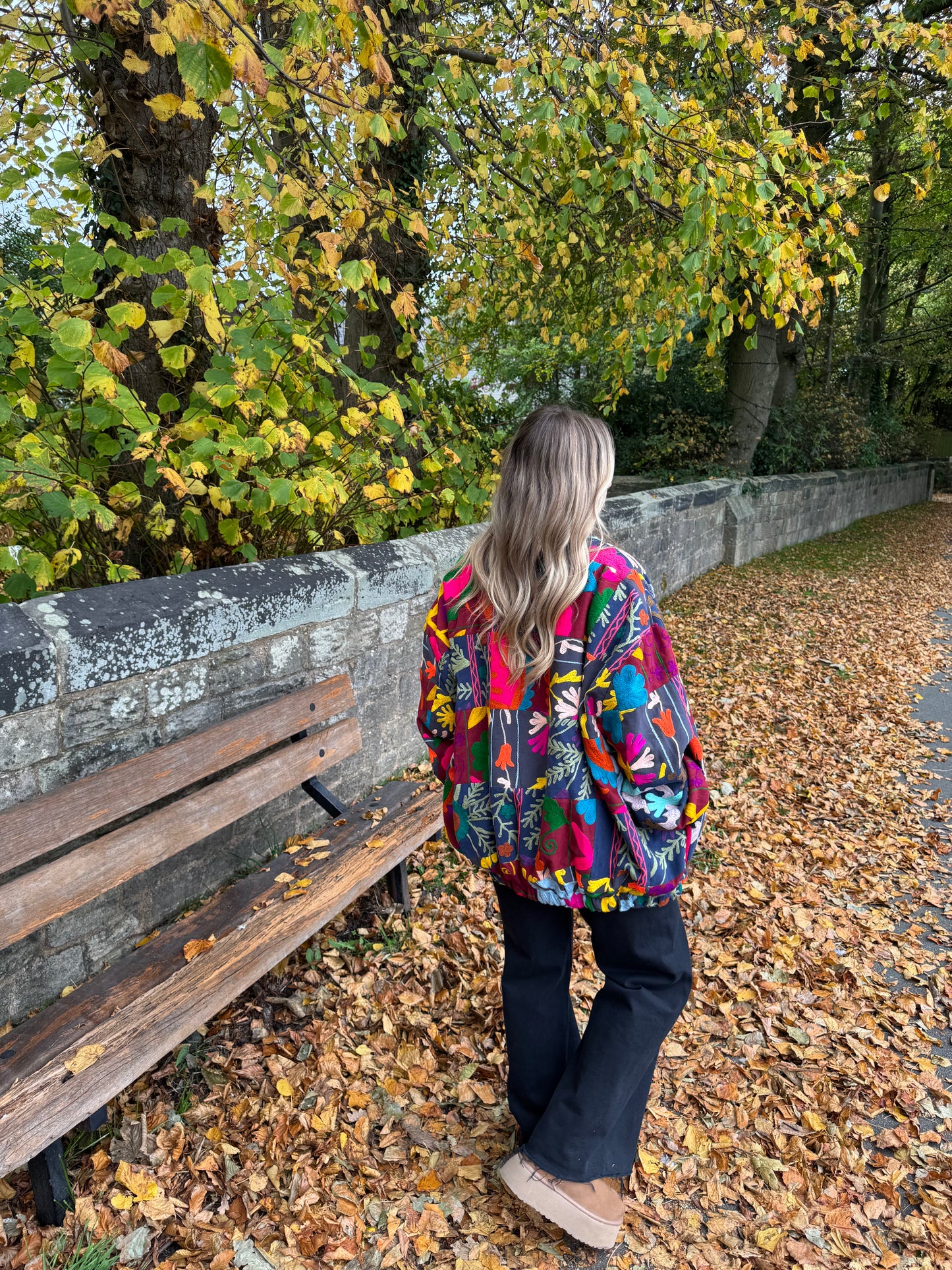 Suzani Oversized Bomber