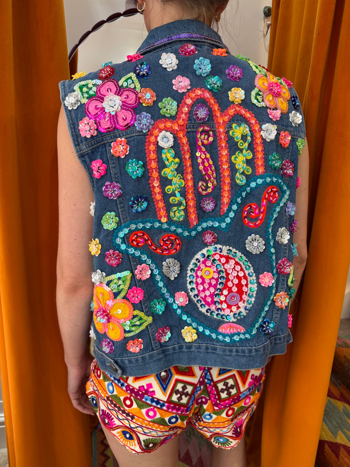 Gypsy Soul Denim Gilet - 2