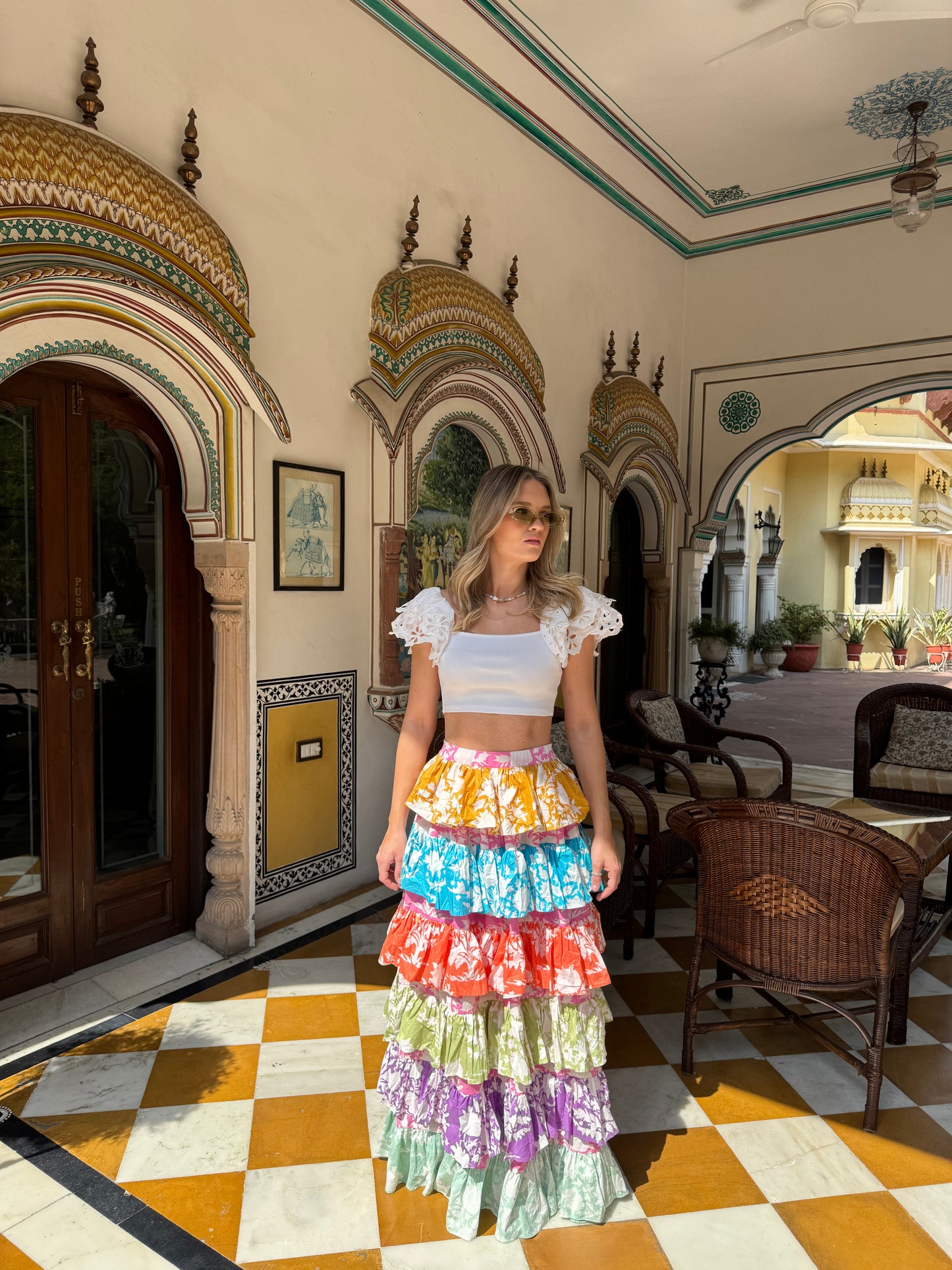 Frida Maxi Skirt - Multicolour