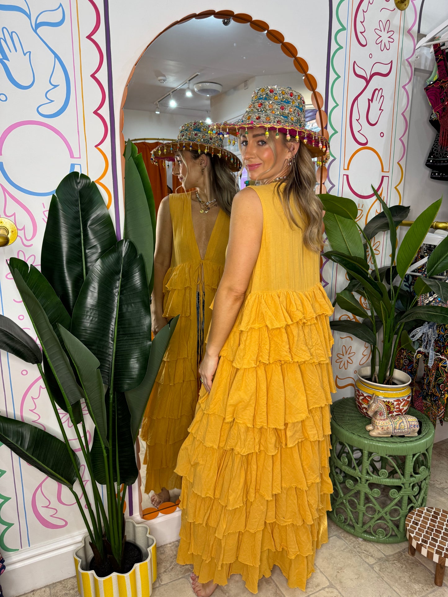 Bohemia Ruffle Maxi Jacket