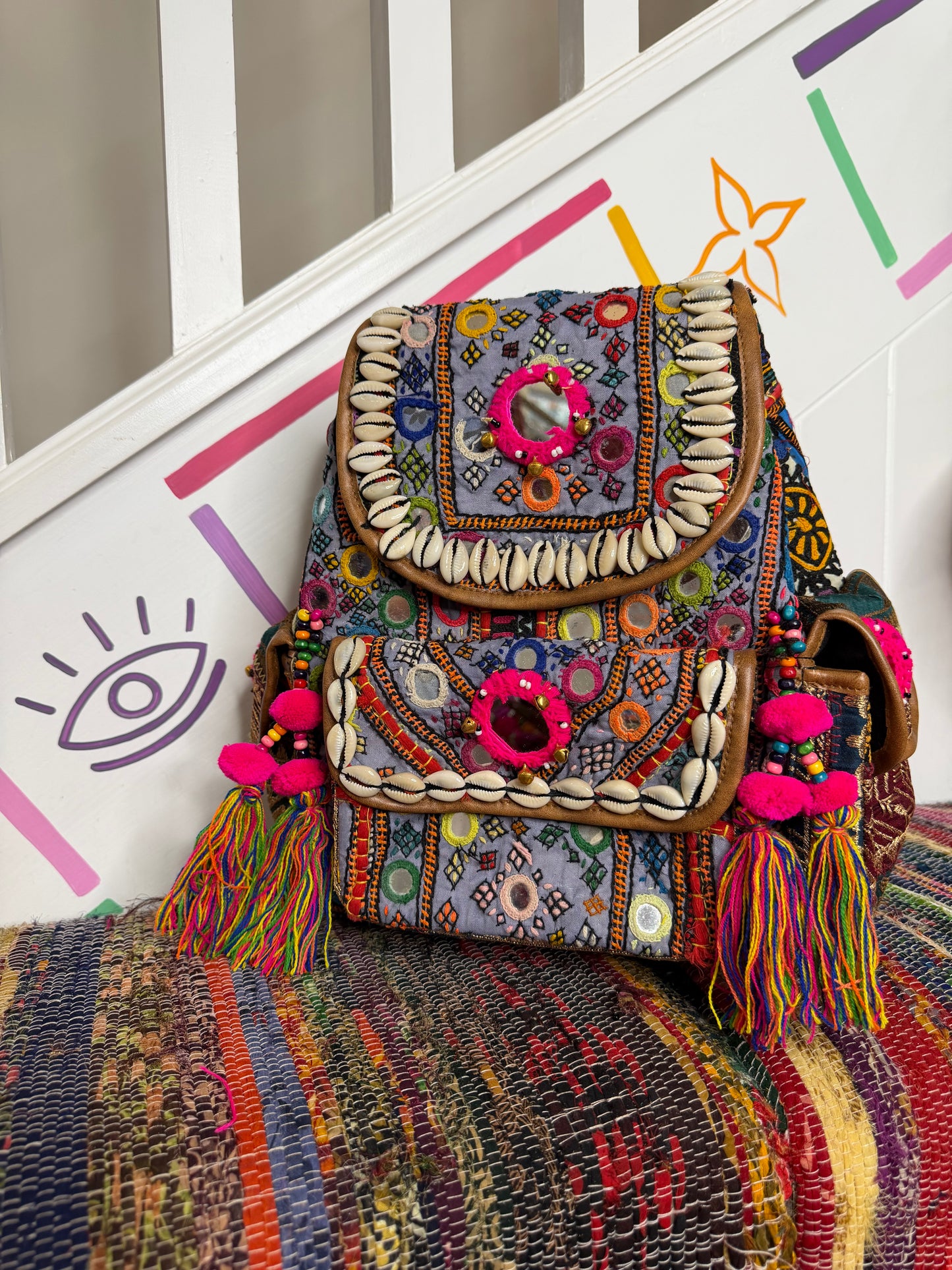 Mini Boho Backpack