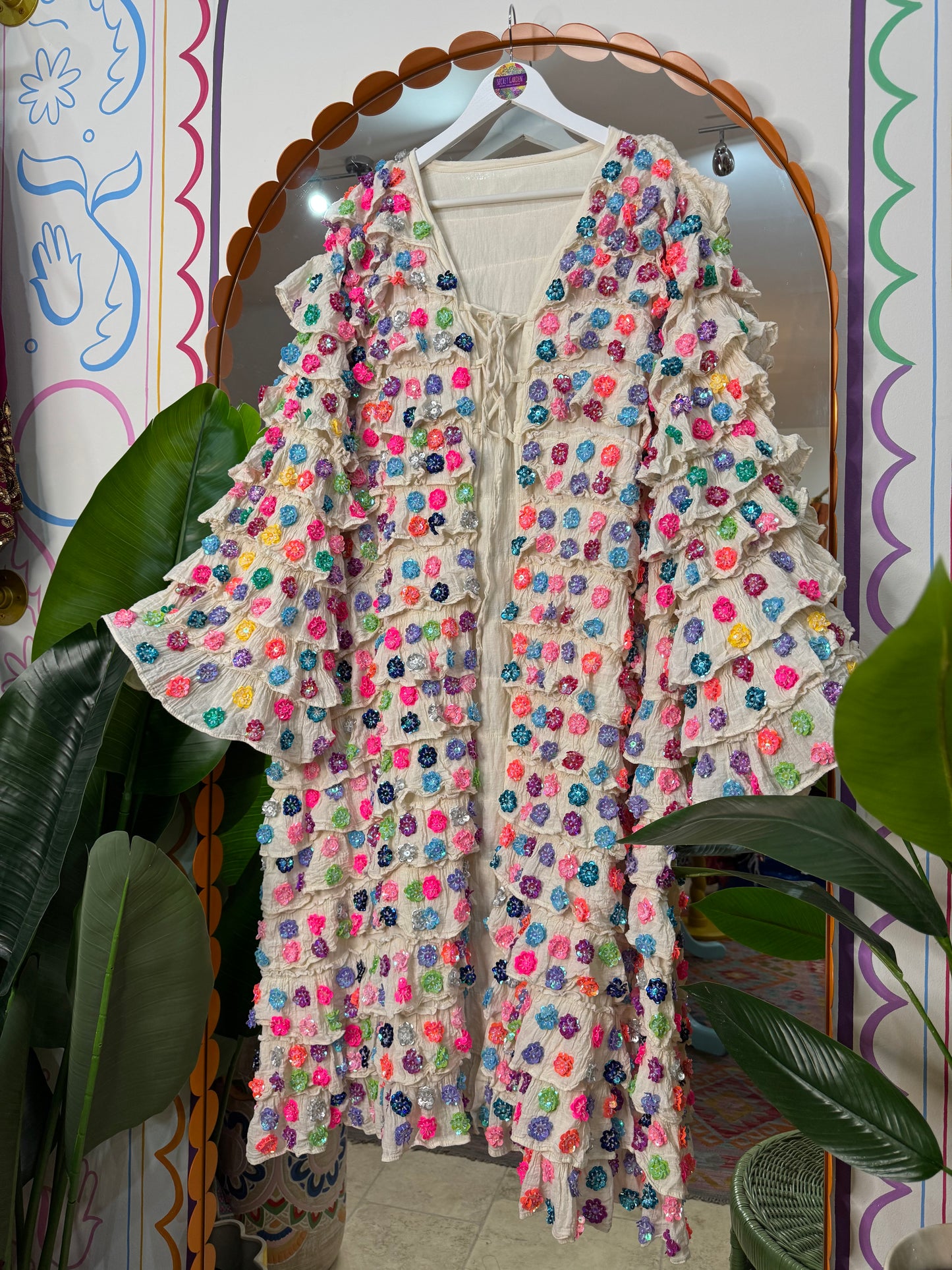 Gypsy Soul Maxi Ruffle Jacket