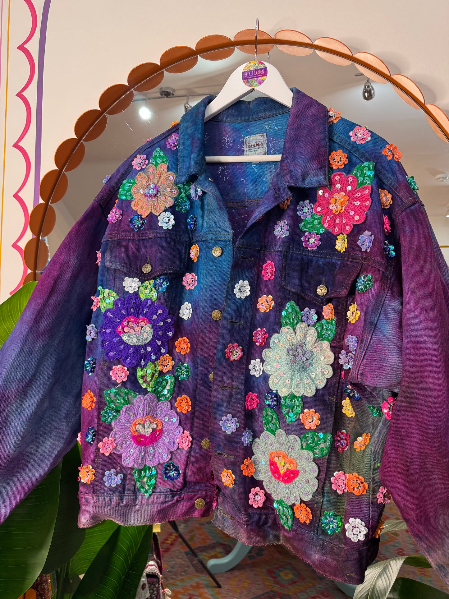 Gypsy Soul Denim Tie Dye Jacket - 7