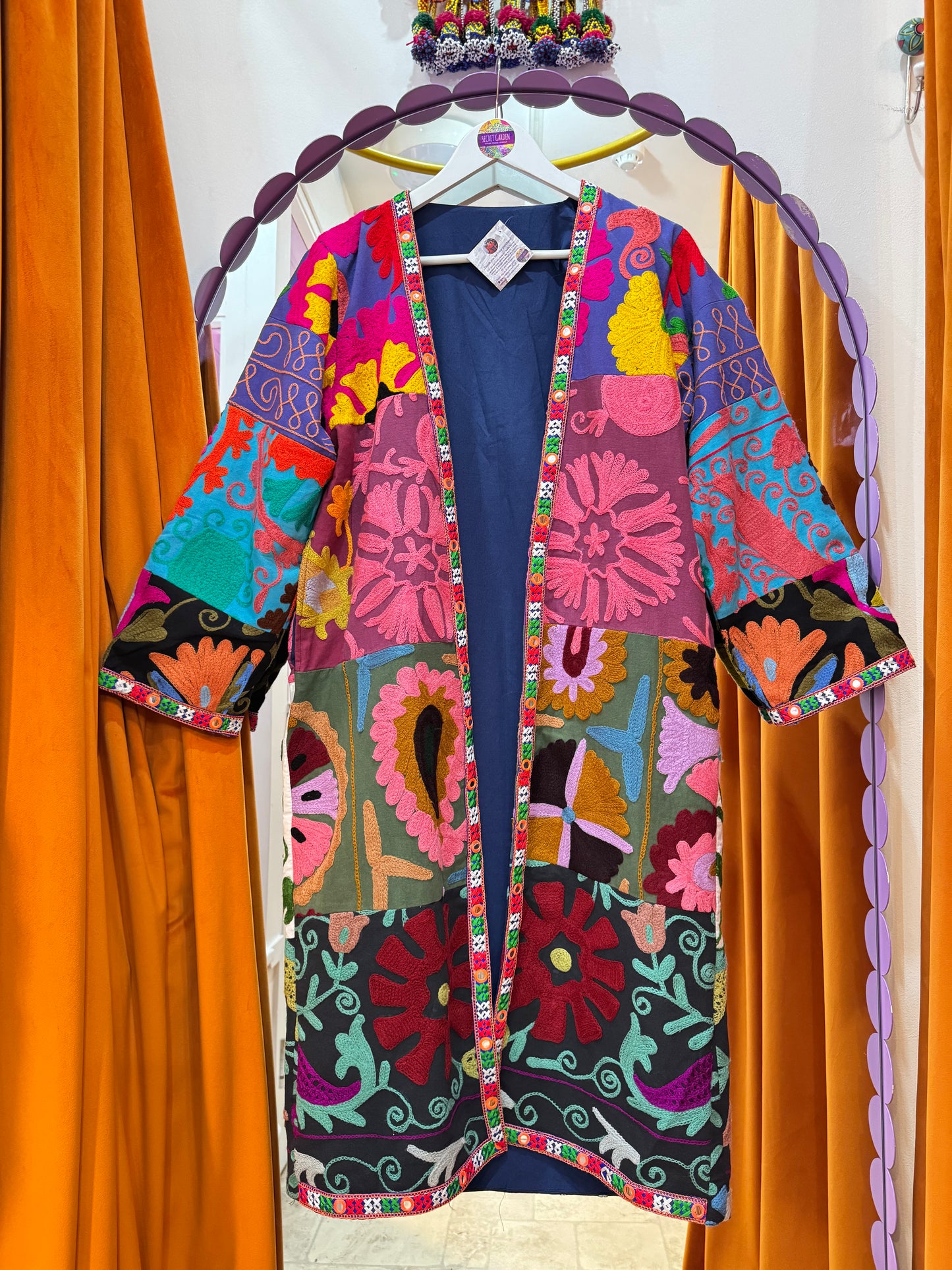 Suzani Kimono Long Jacket