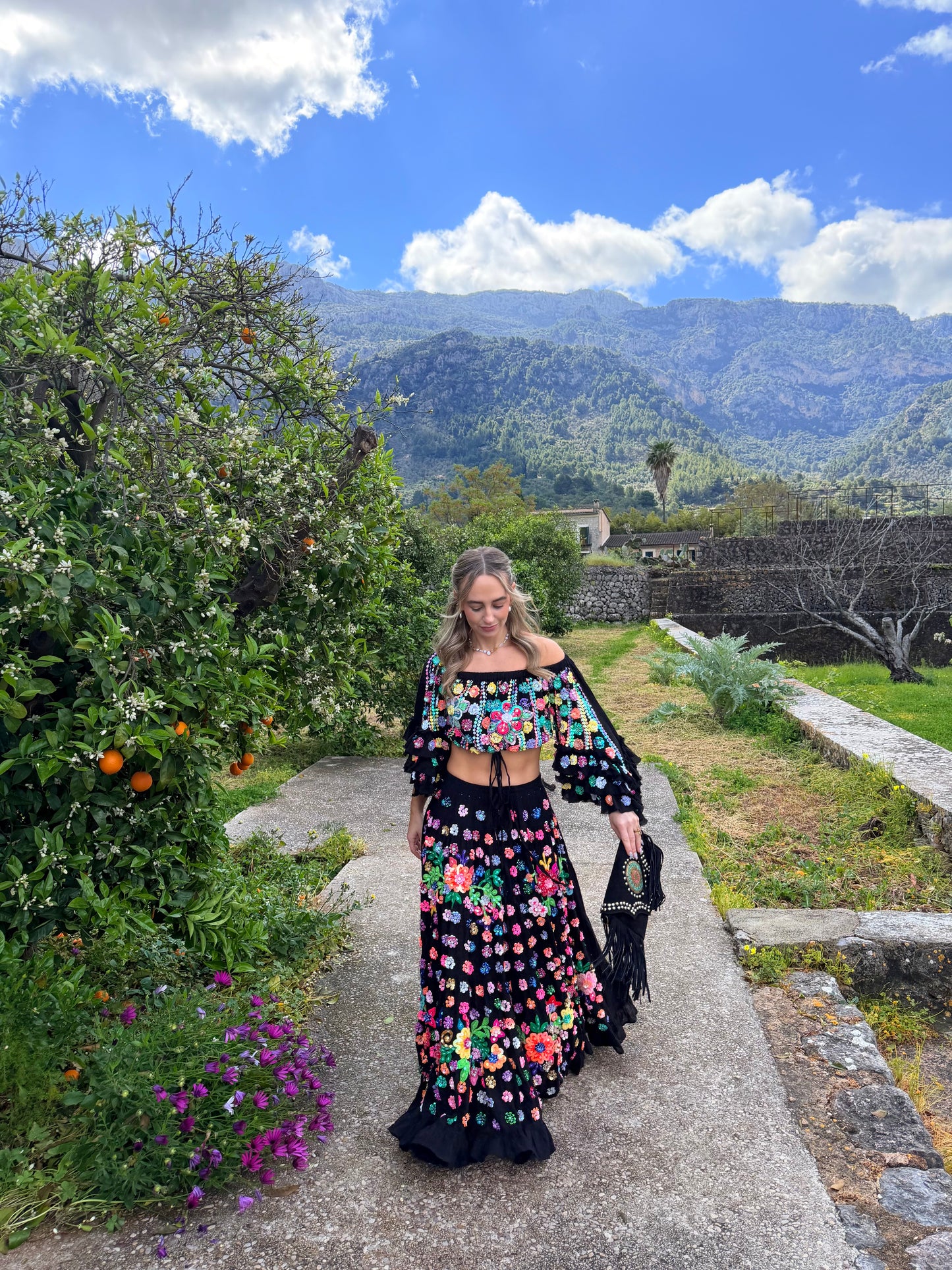 Gypsy Soul Ibiza Black Skirt