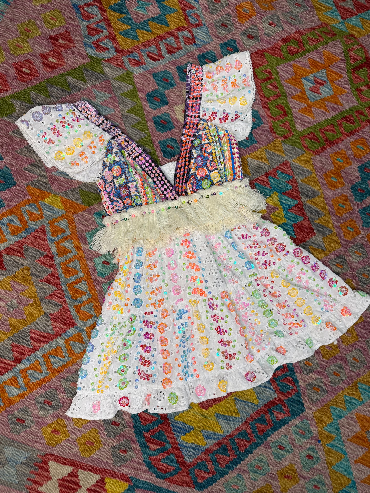 Gypsy Soul Tassel Broderie Anglaise Top 6