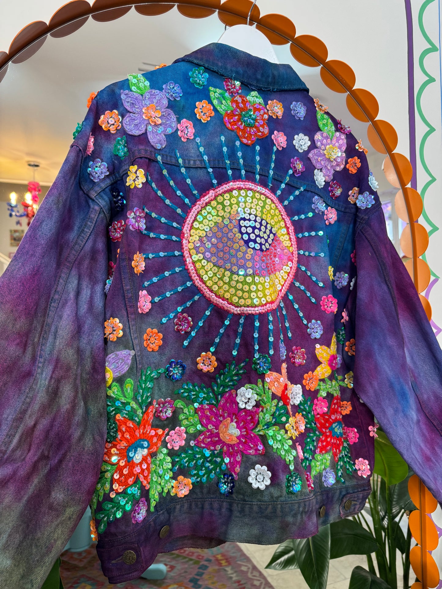 Gypsy Soul Denim Tie Dye Jacket - 7