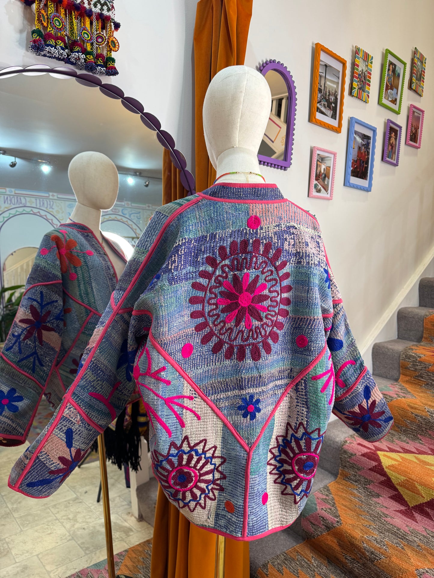 Embroidered Kantha Jacket