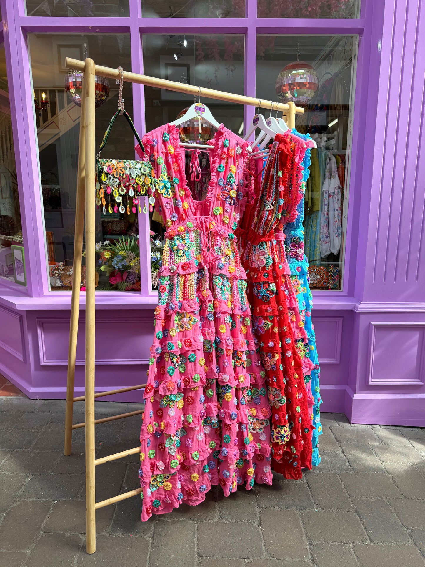 Gypsy Soul Maxi Dress in Pink
