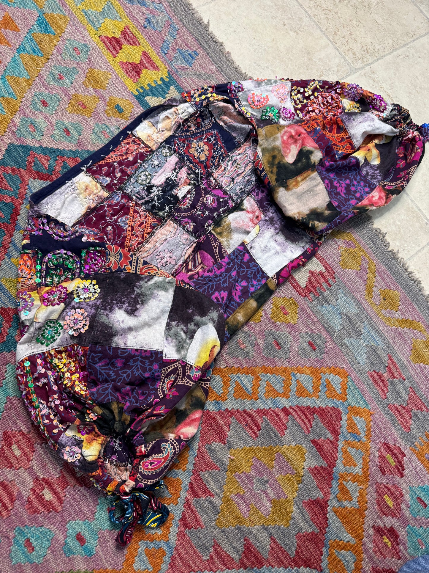 Gypsy Soul Patchwork Bolero Jacket - 4