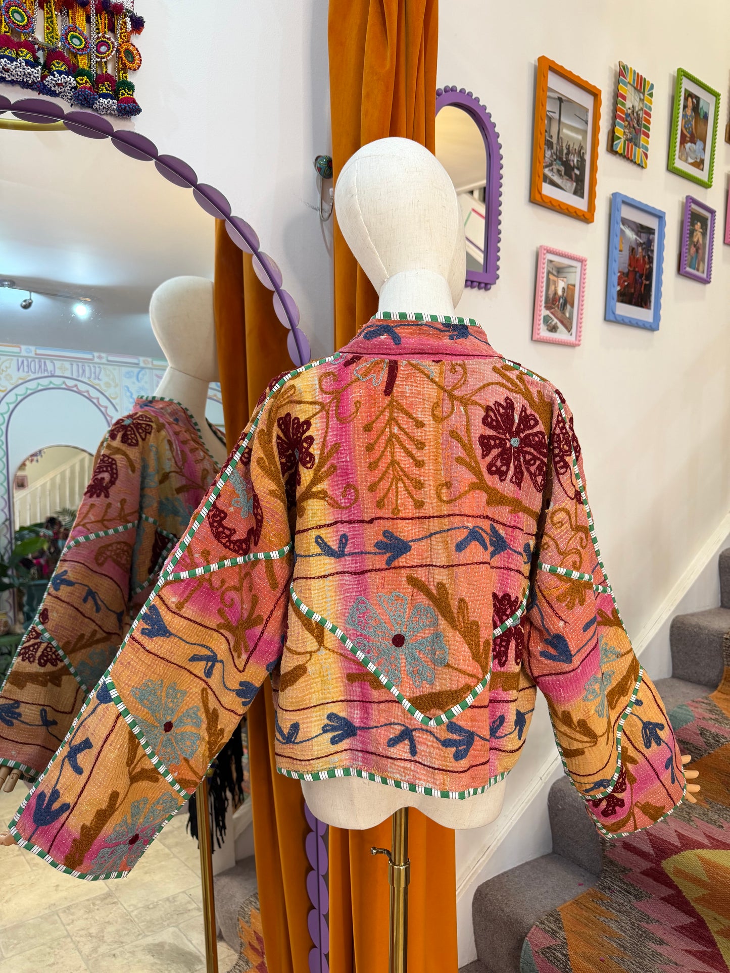 Blanket Kantha Jacket