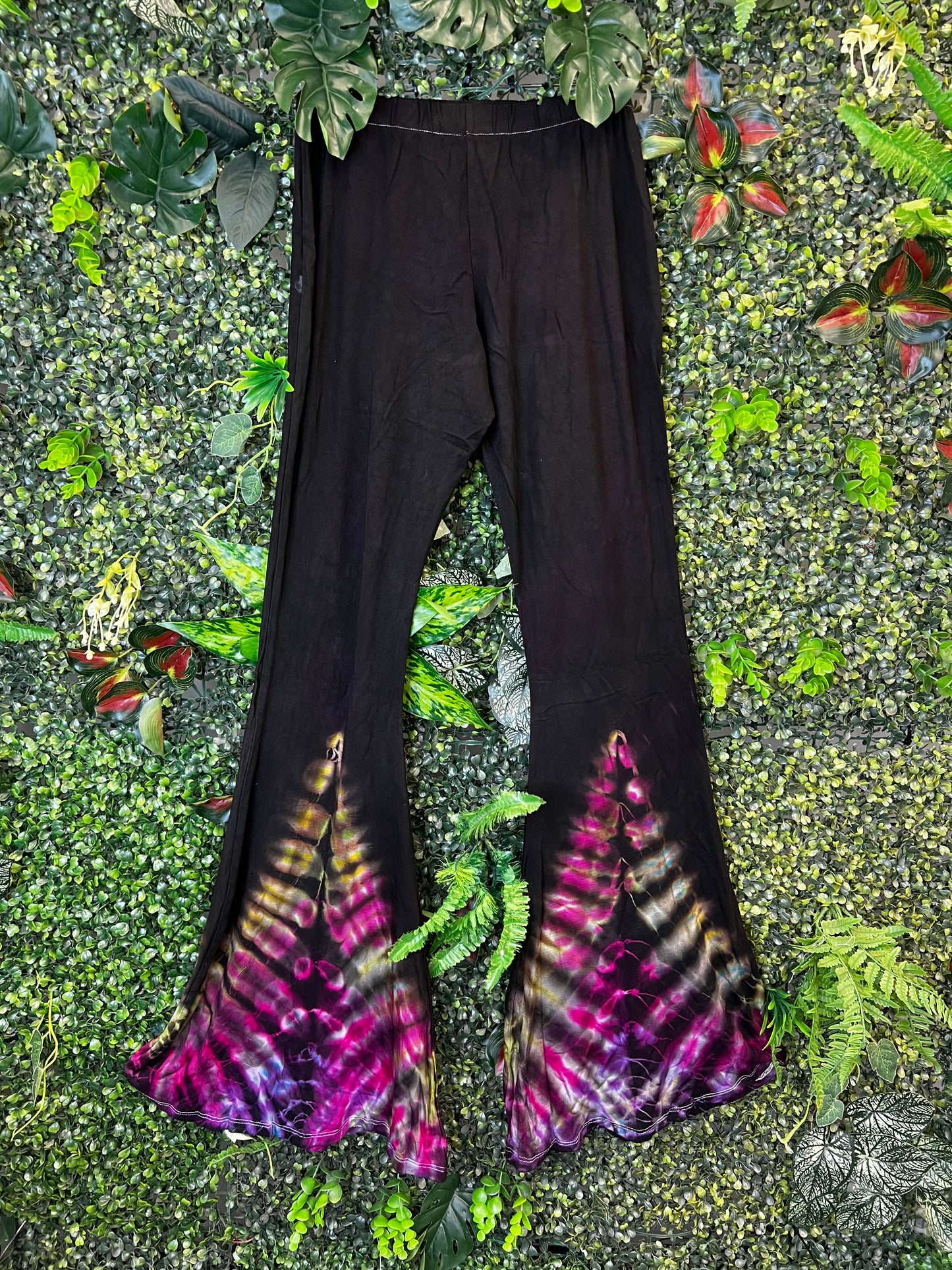 Tie Dye Flare - Black 2