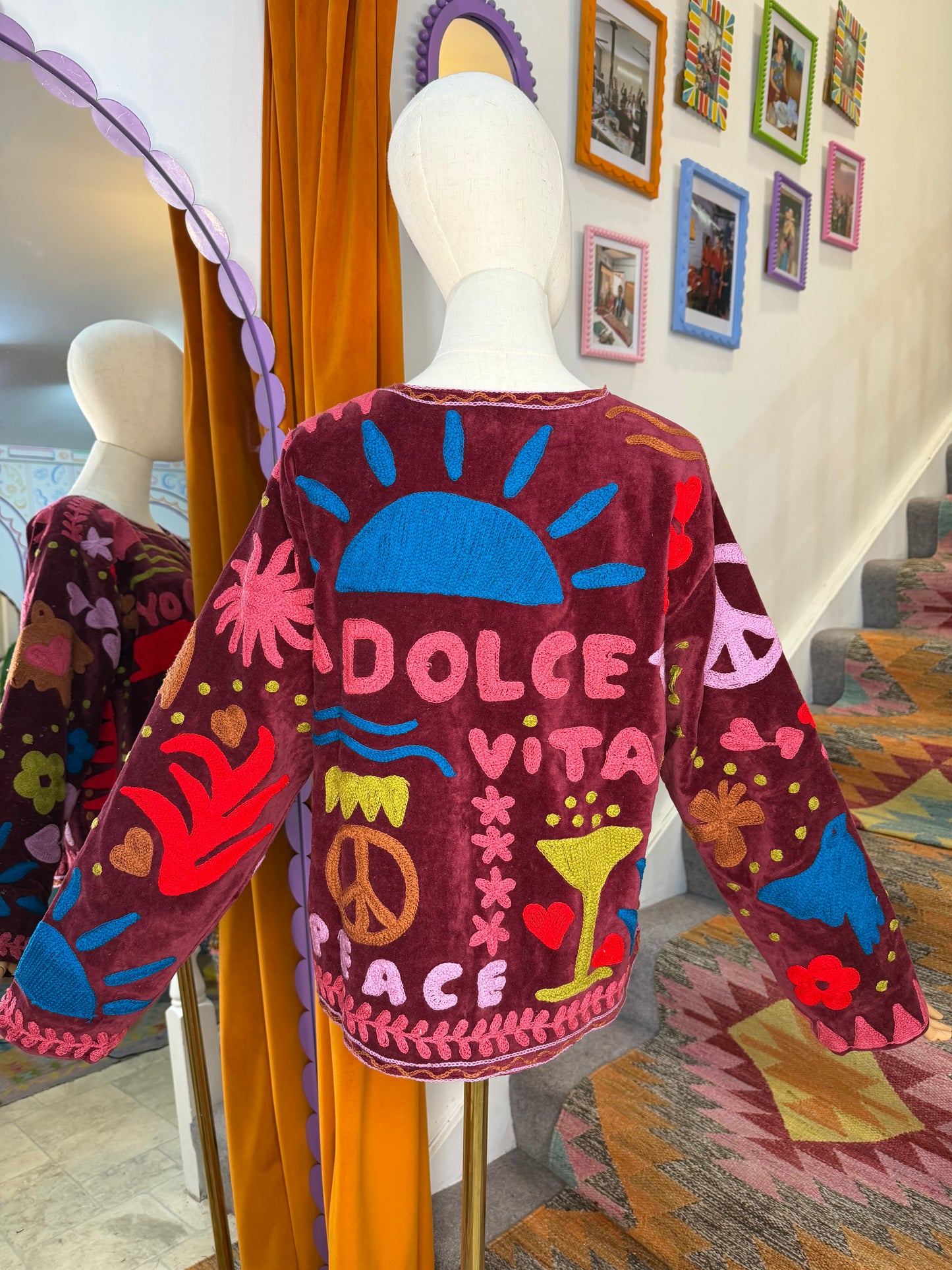 Joy Velvet Duster Jacket - 4