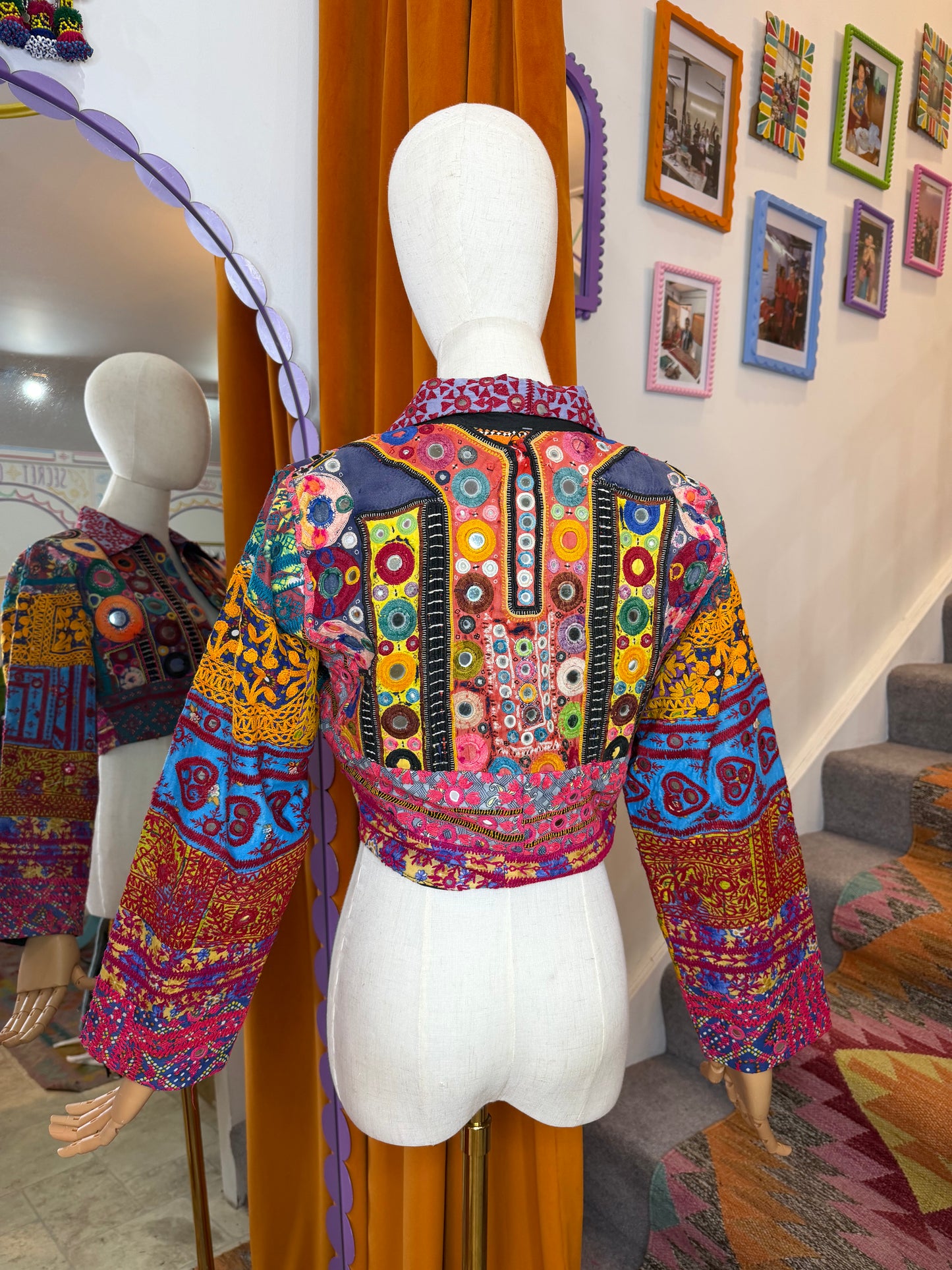 Jaipur Cropped Jacket - 5