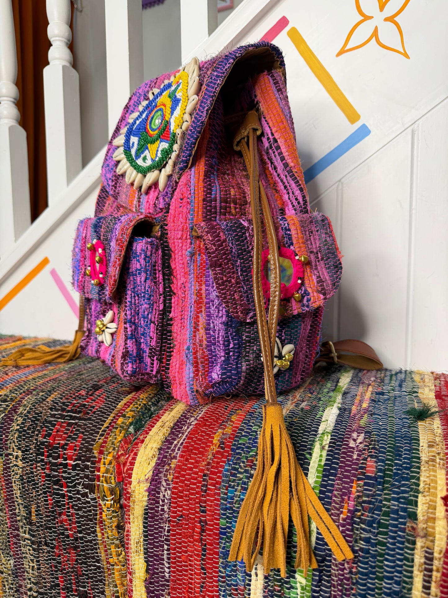 Rag Rug Backpack