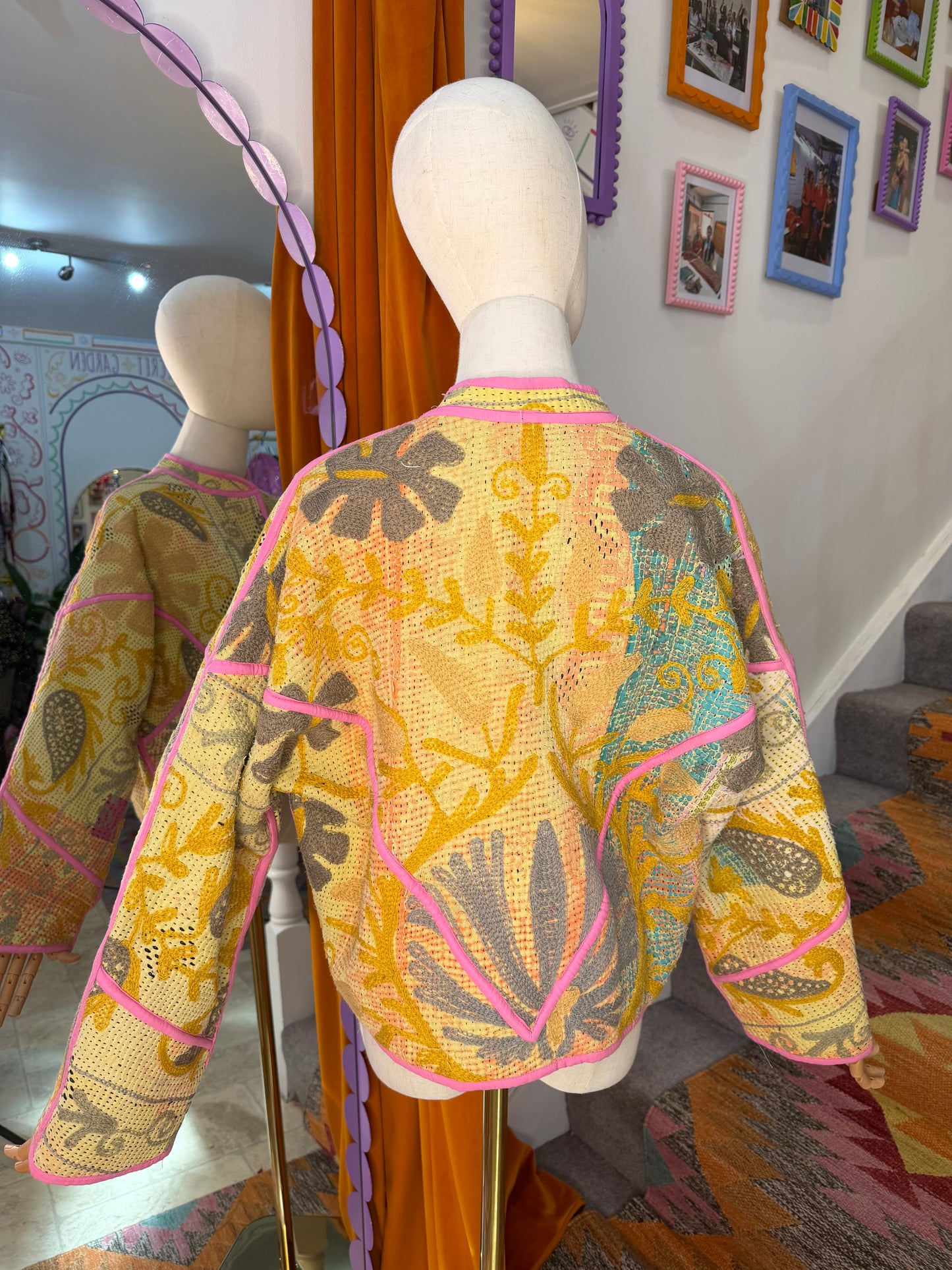 Blanket Kantha Jacket