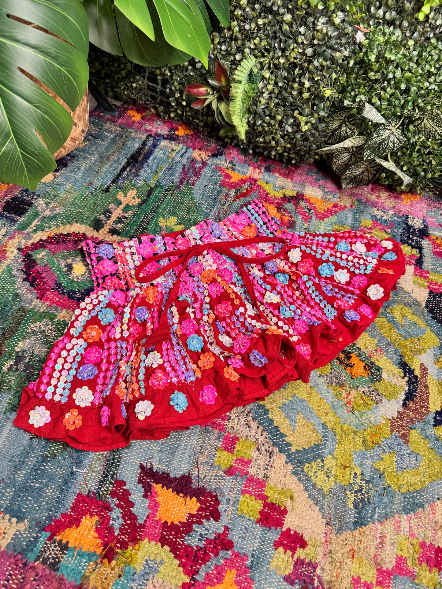 Gypsy Soul Mini Red Skirt