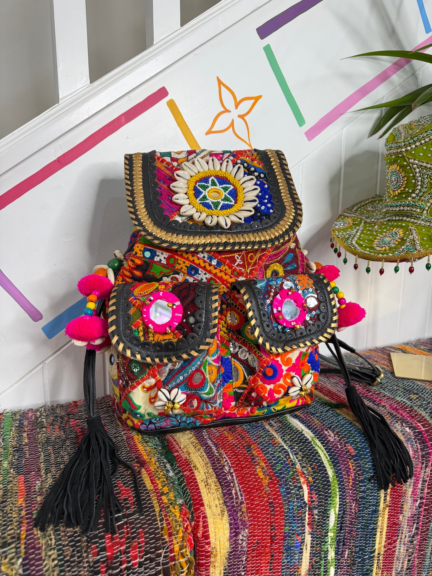 Boho Medium Backpack
