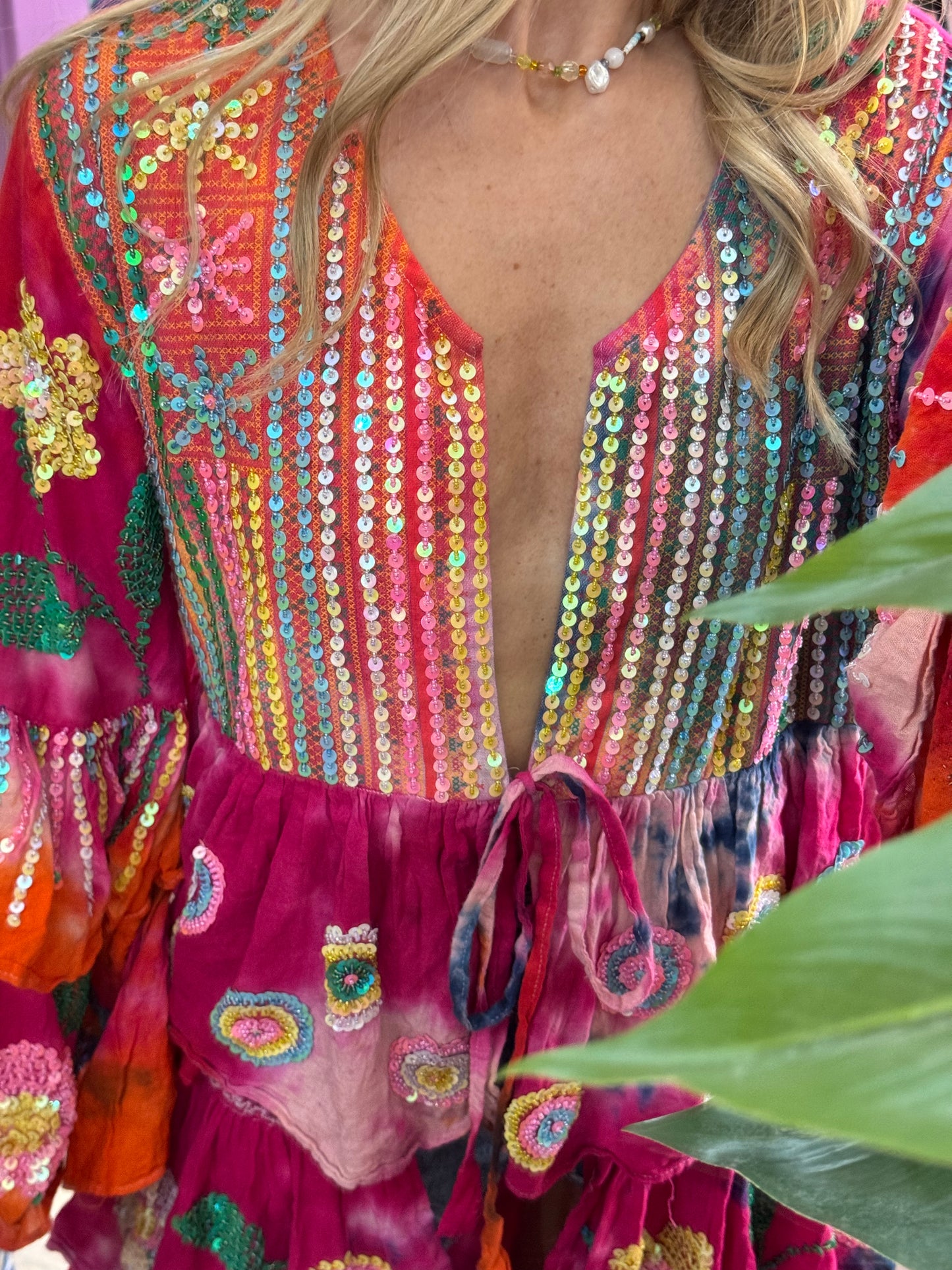 Gypsy Soul Maxi Kimono Ruffle Jacket